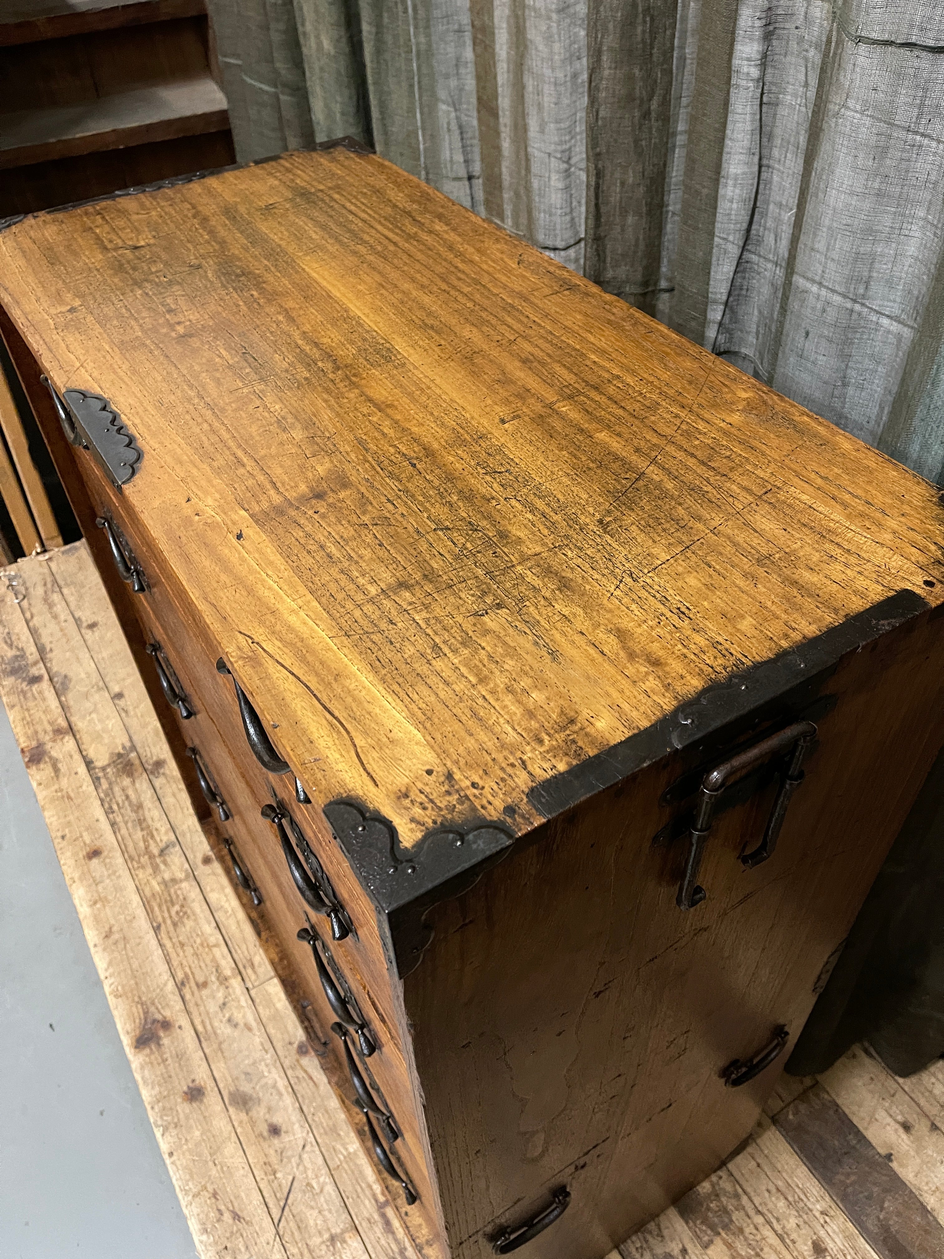 Japanese Chest Of Drawers - Paulownia | Meiji