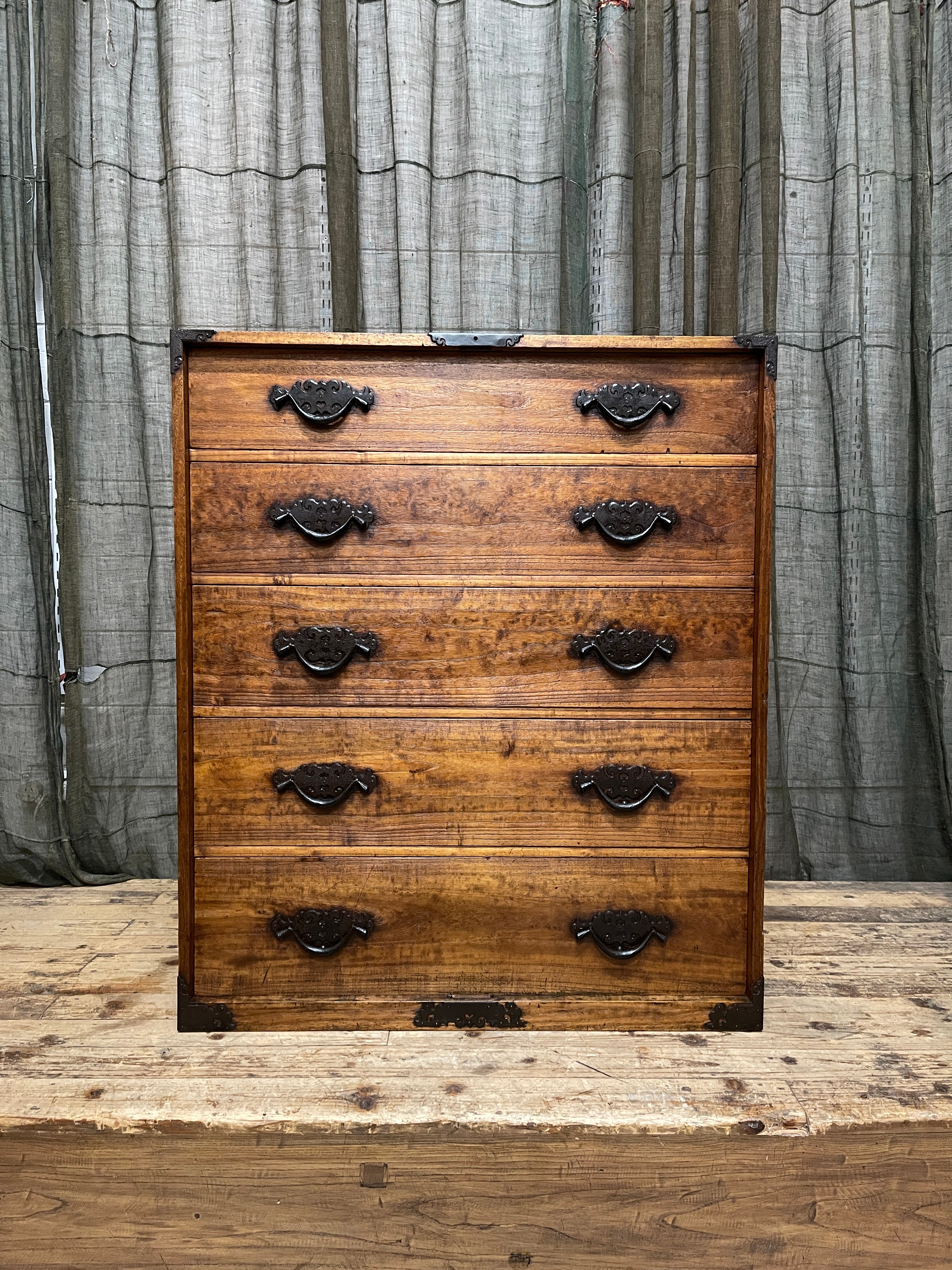 Japanese Chest Of Drawers - Paulownia | Meiji