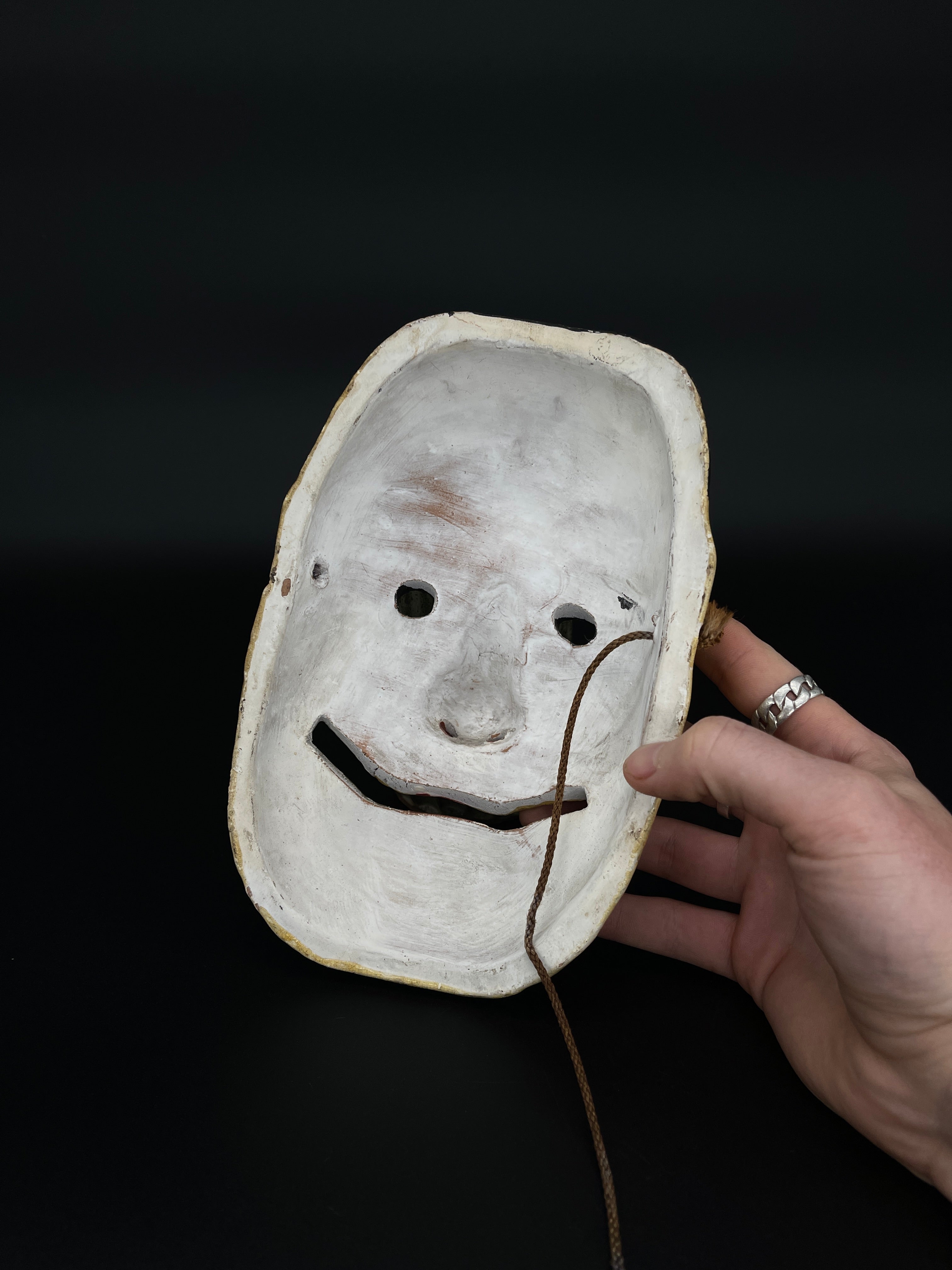 Vintage Japanese Noh Mask - The Heita