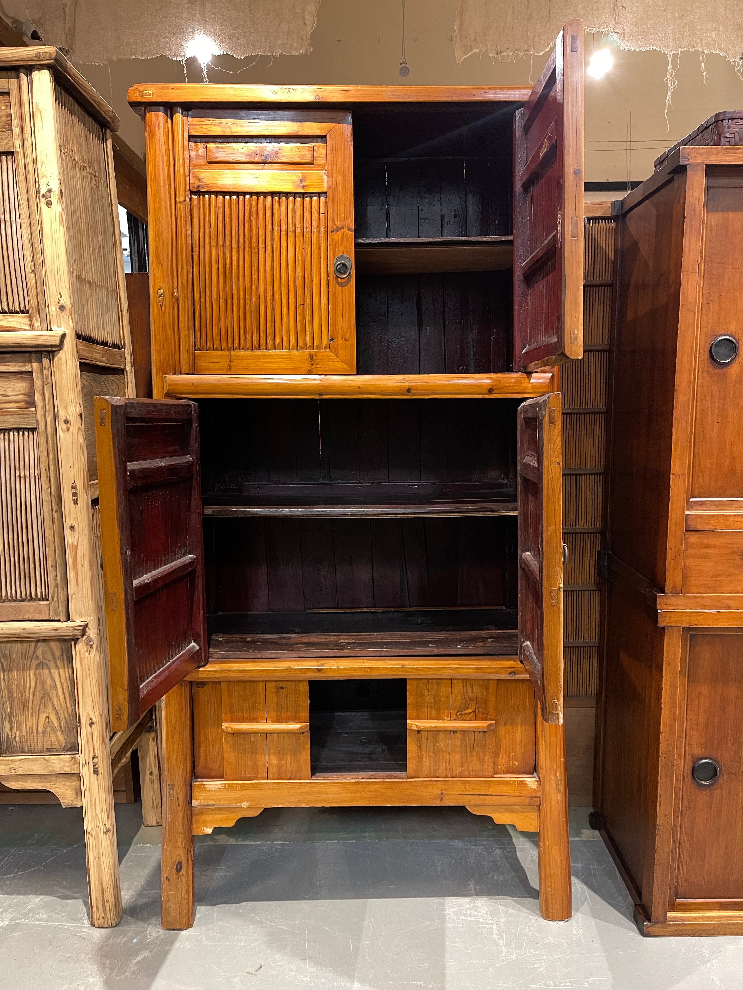 Chinese Kitchen Cabinet, Bamboo
