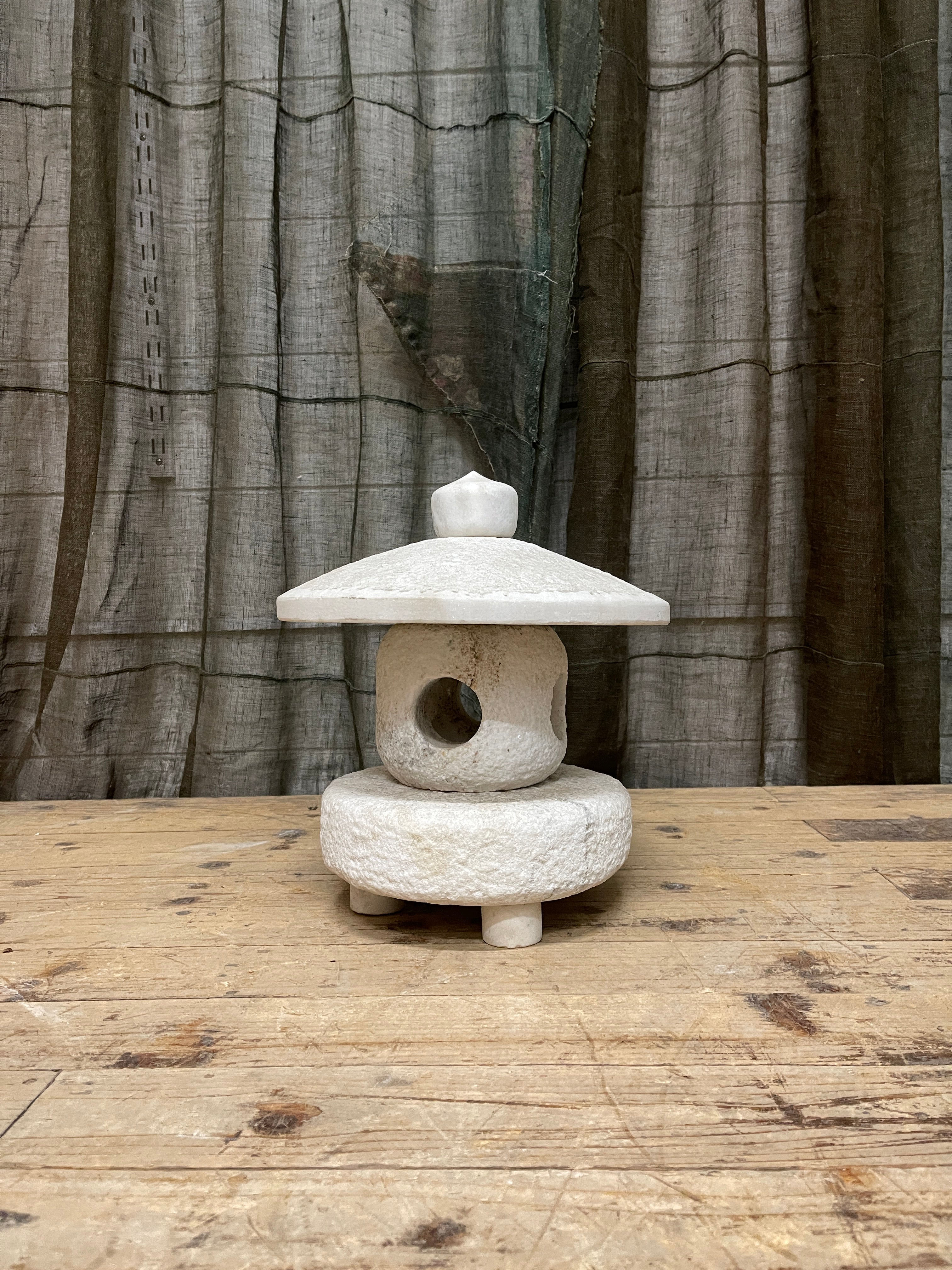Small Chinese Marble Garden Lantern