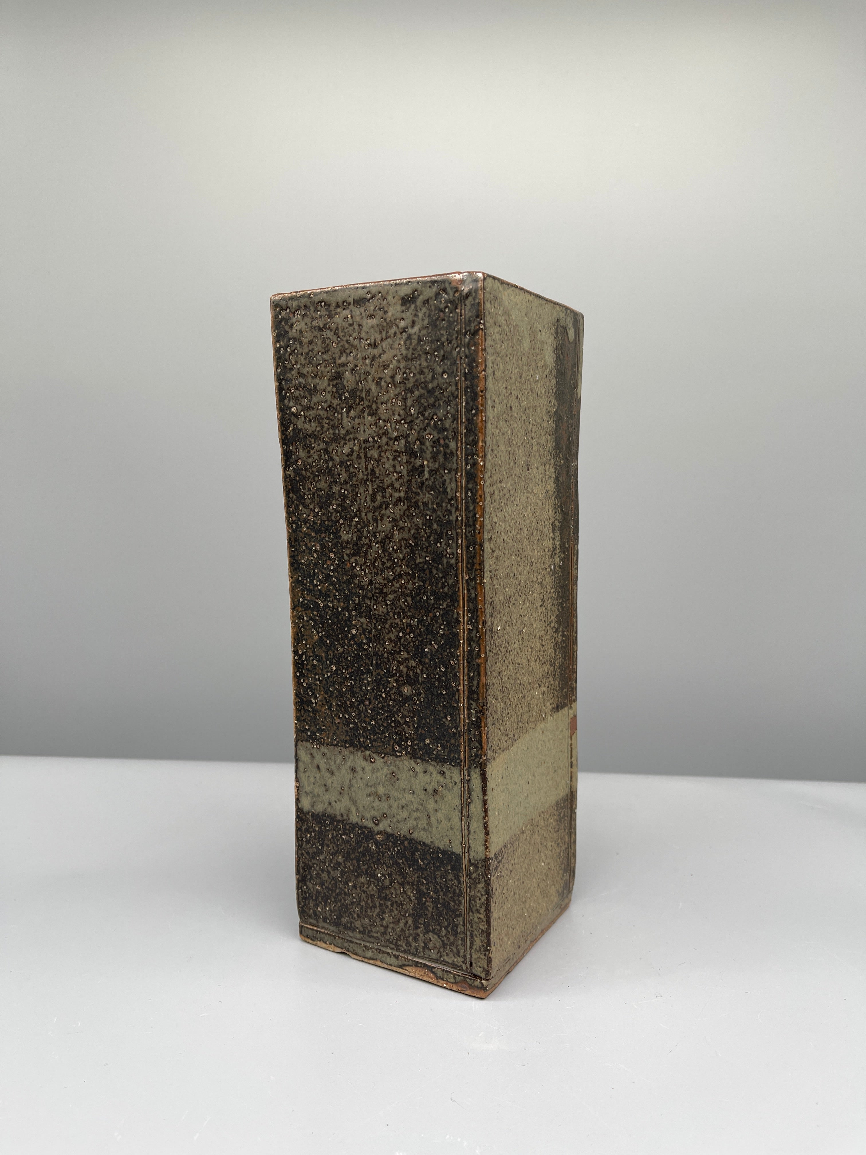 Vintage Japanese Ikebana Vase - Earthy Tone