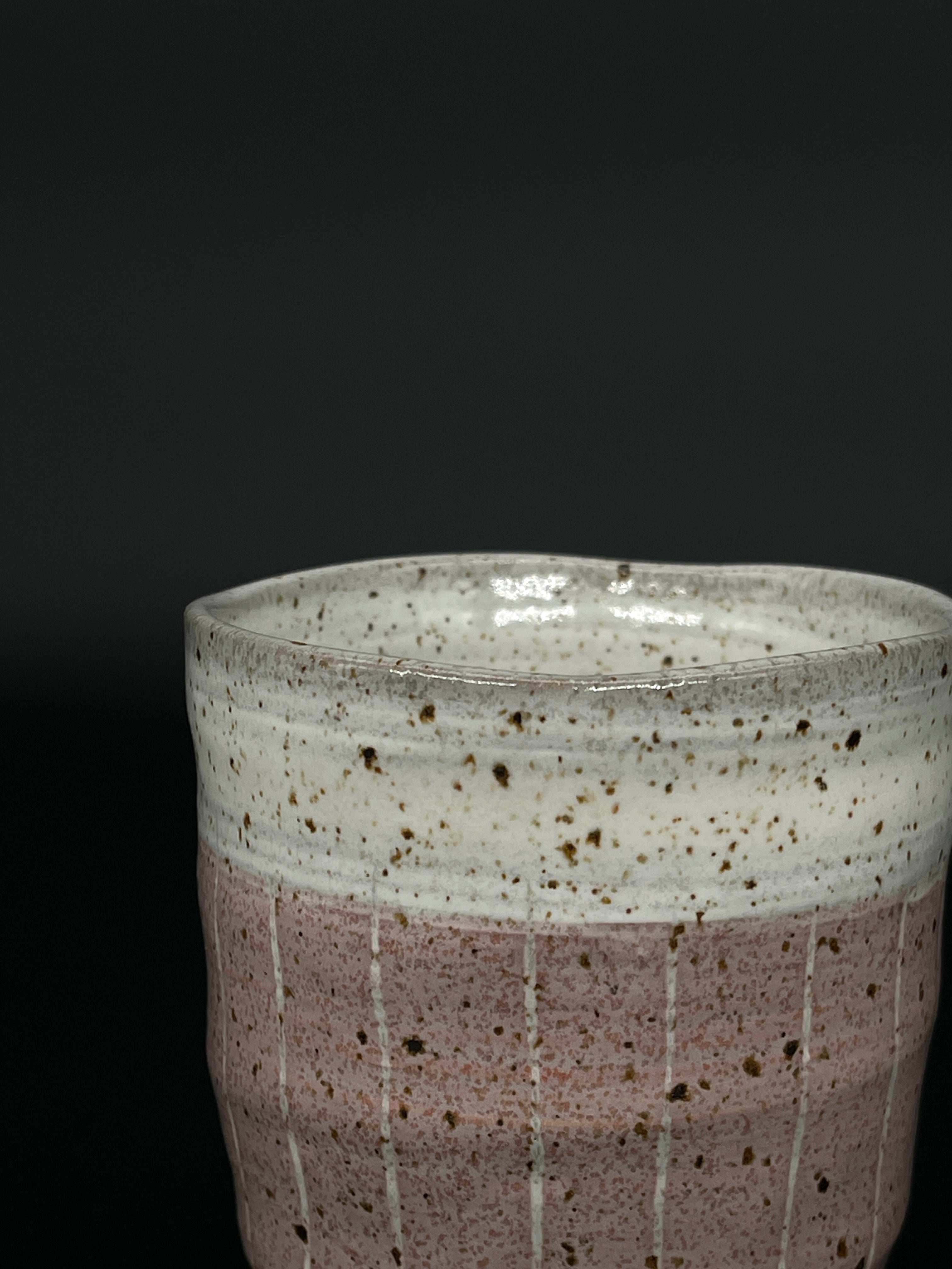 Contemporary Japanese Ceramic Cup - Pale Pink