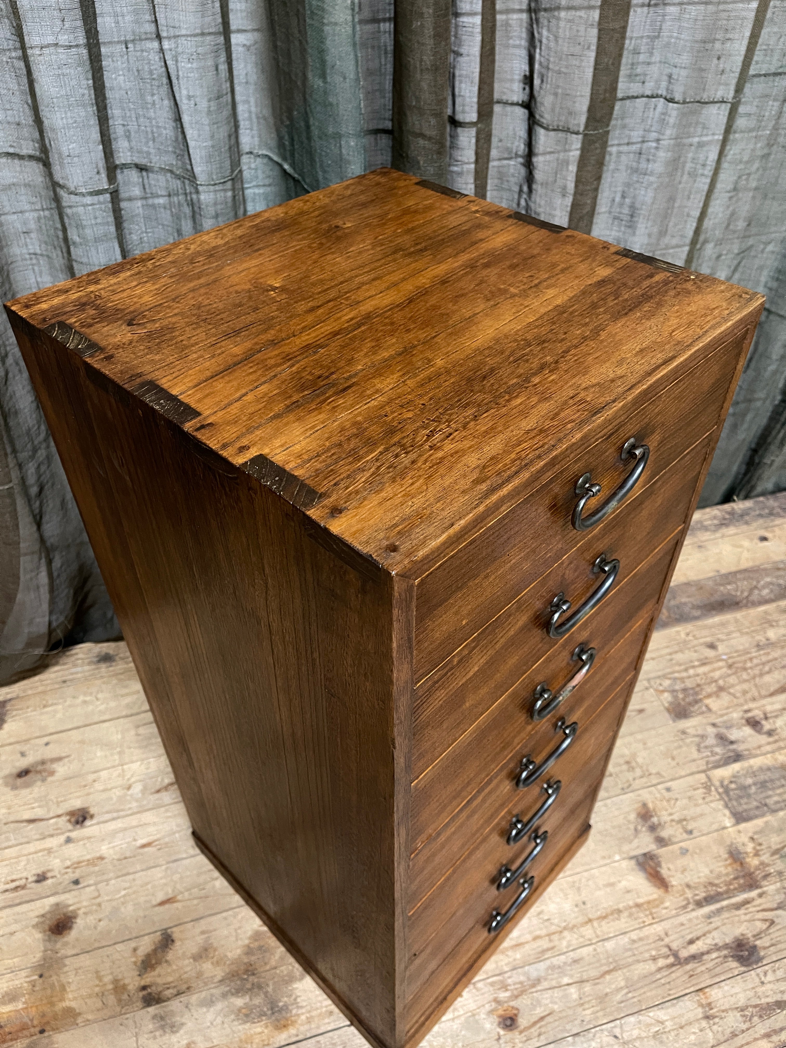 Japanese Document Chest - Paulownia | Midcentury