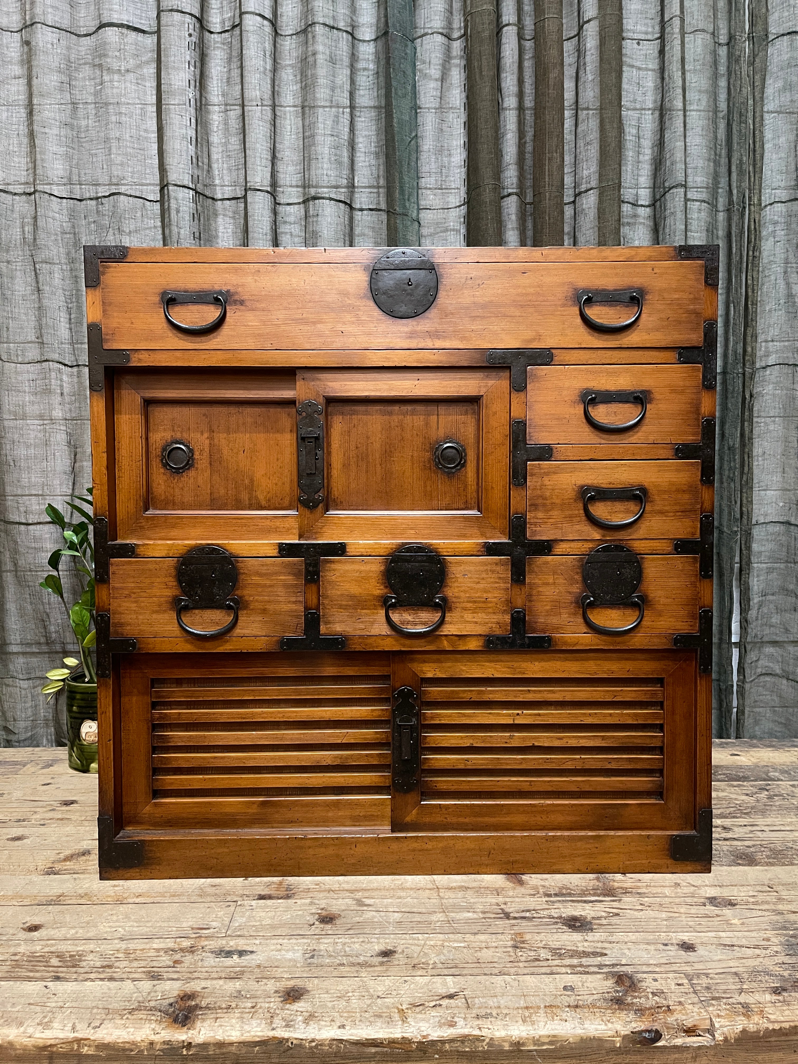 Japanese Choba Dansu, Merchant’s Chest – Cypress & Cedar | Meiji