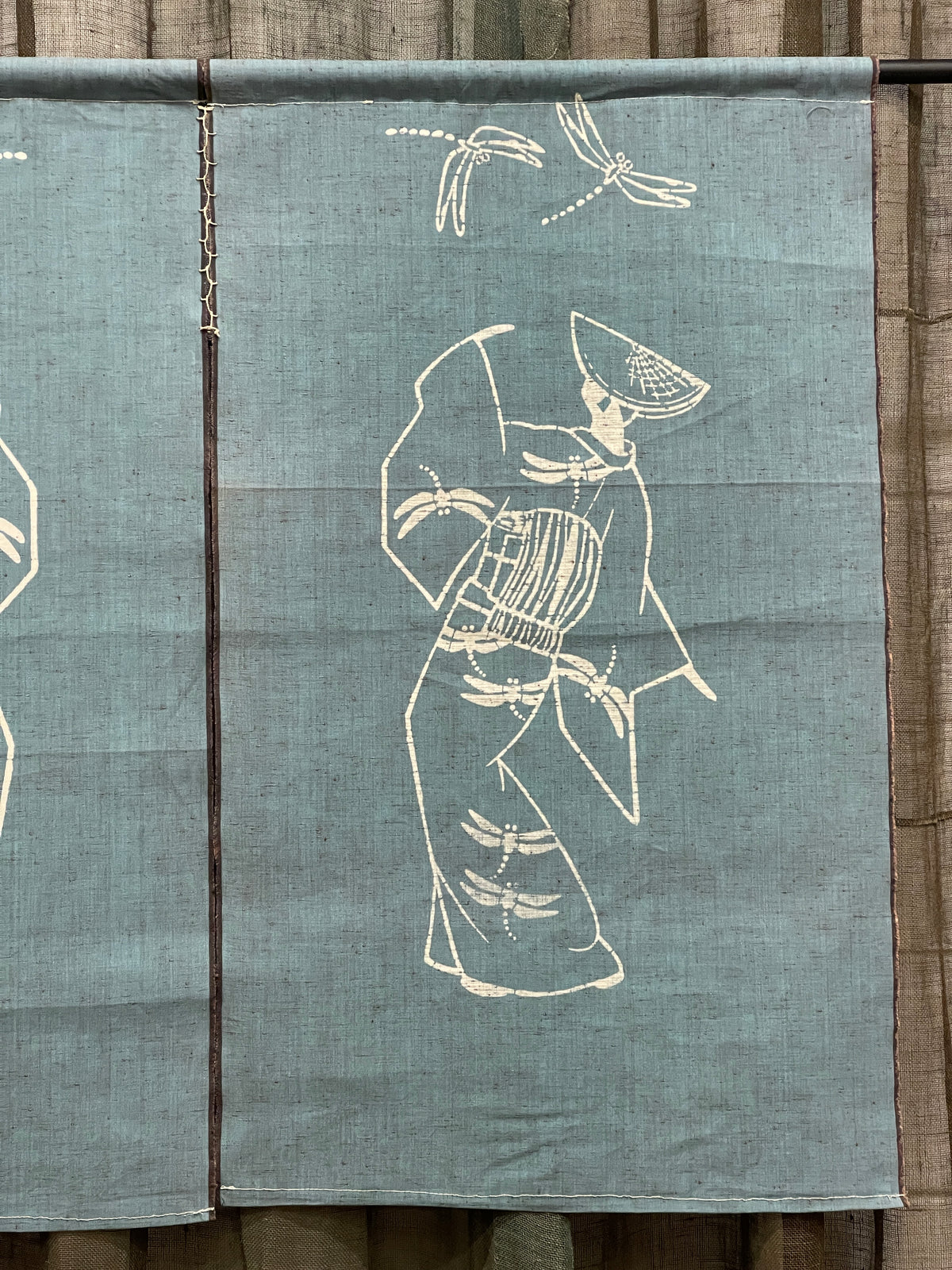Vintage Japanese Noren, Cotton