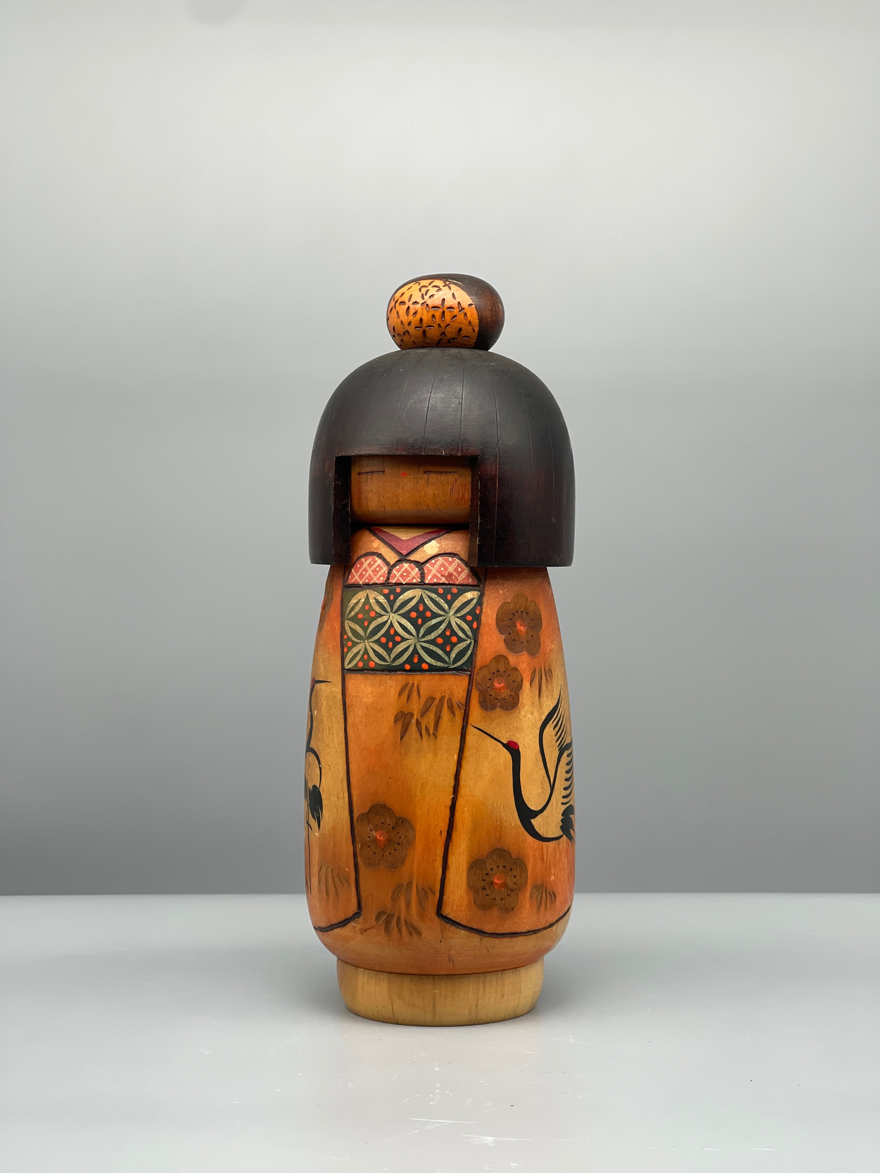 Vintage Japanese Sosaku Kokeshi Doll By Kazuo Takamizawa |
