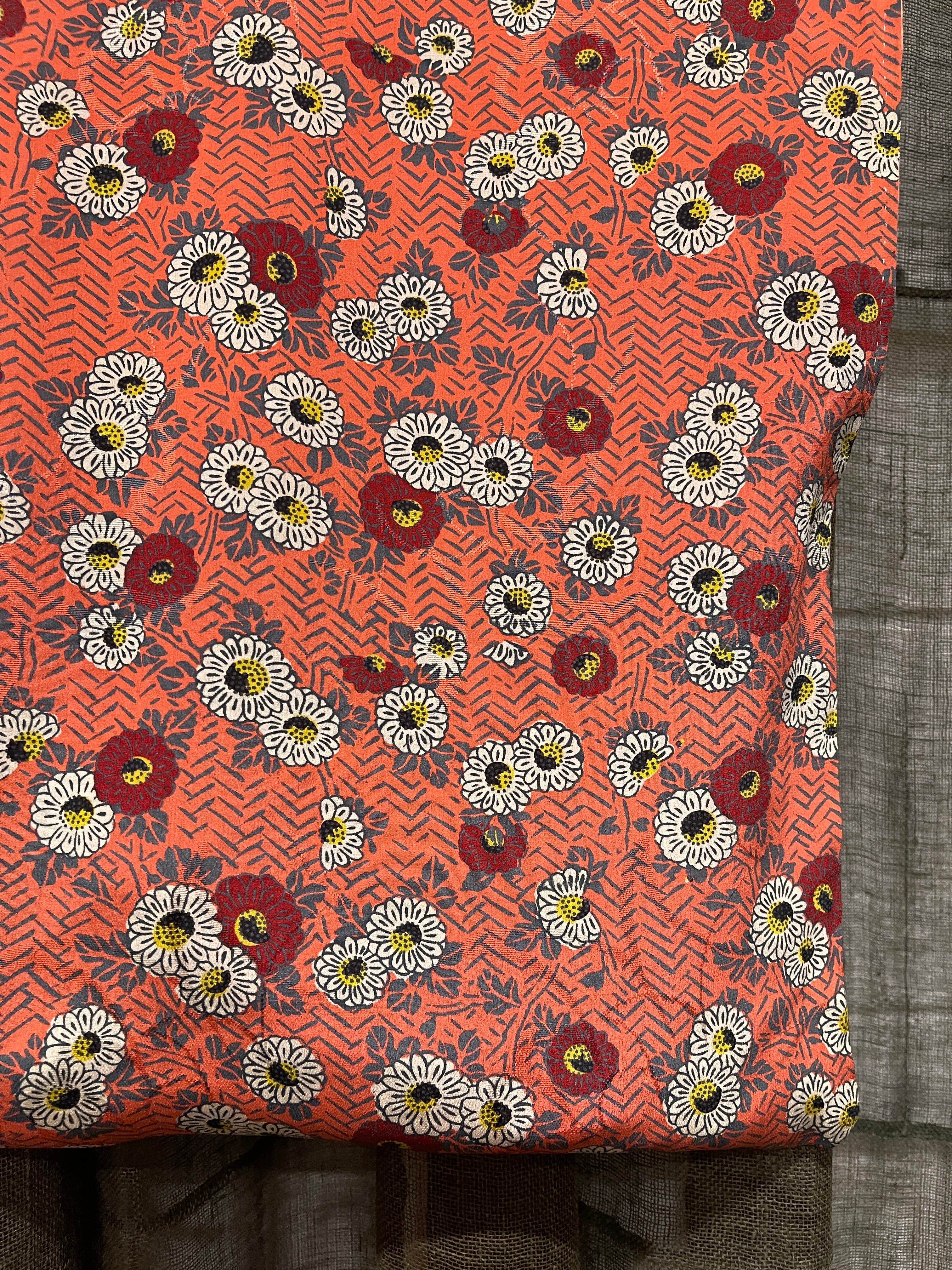 Vintage Japanese Silk Kimono | Pink, Floral Design