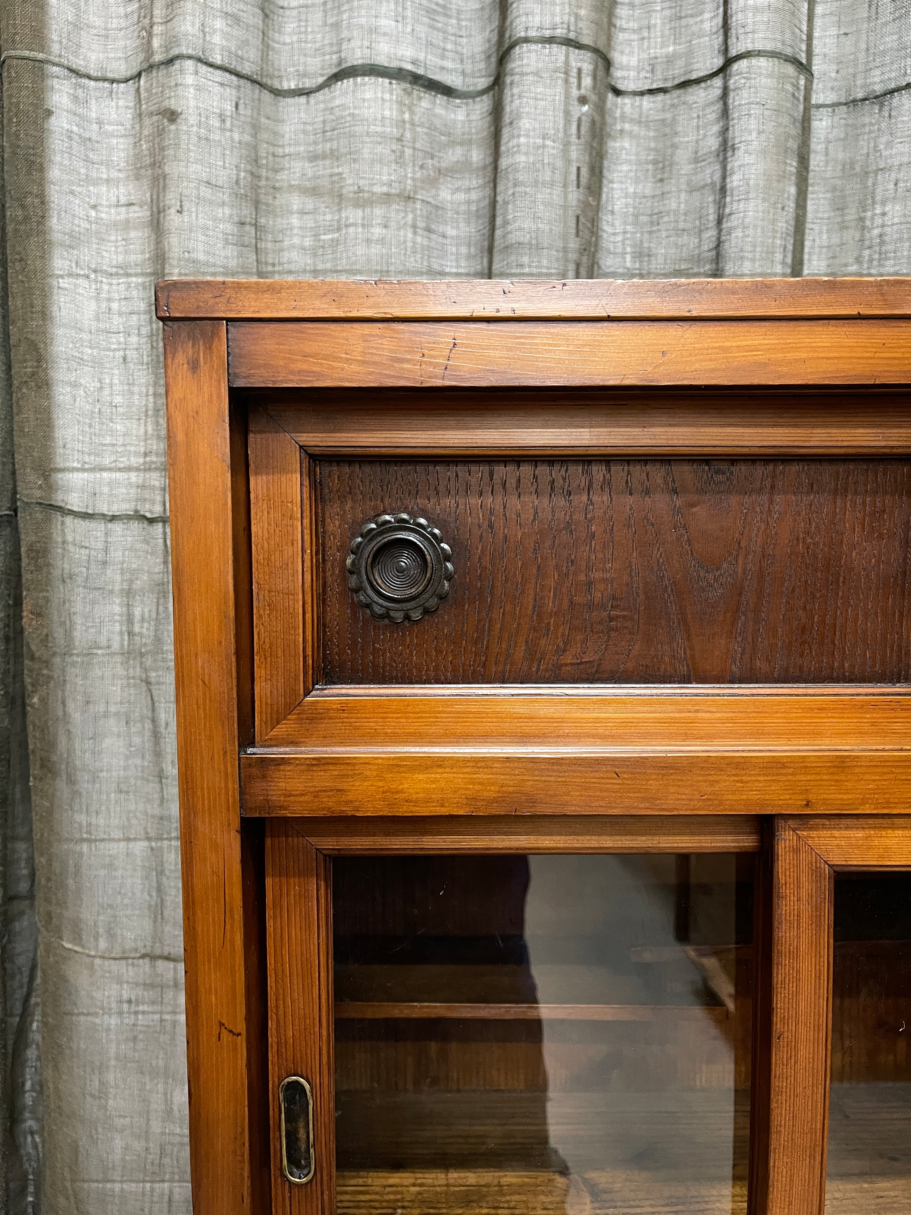 Japanese Mizuya, Kitchen Cabinet - Cedar, Cypress, Elm | c.1900
