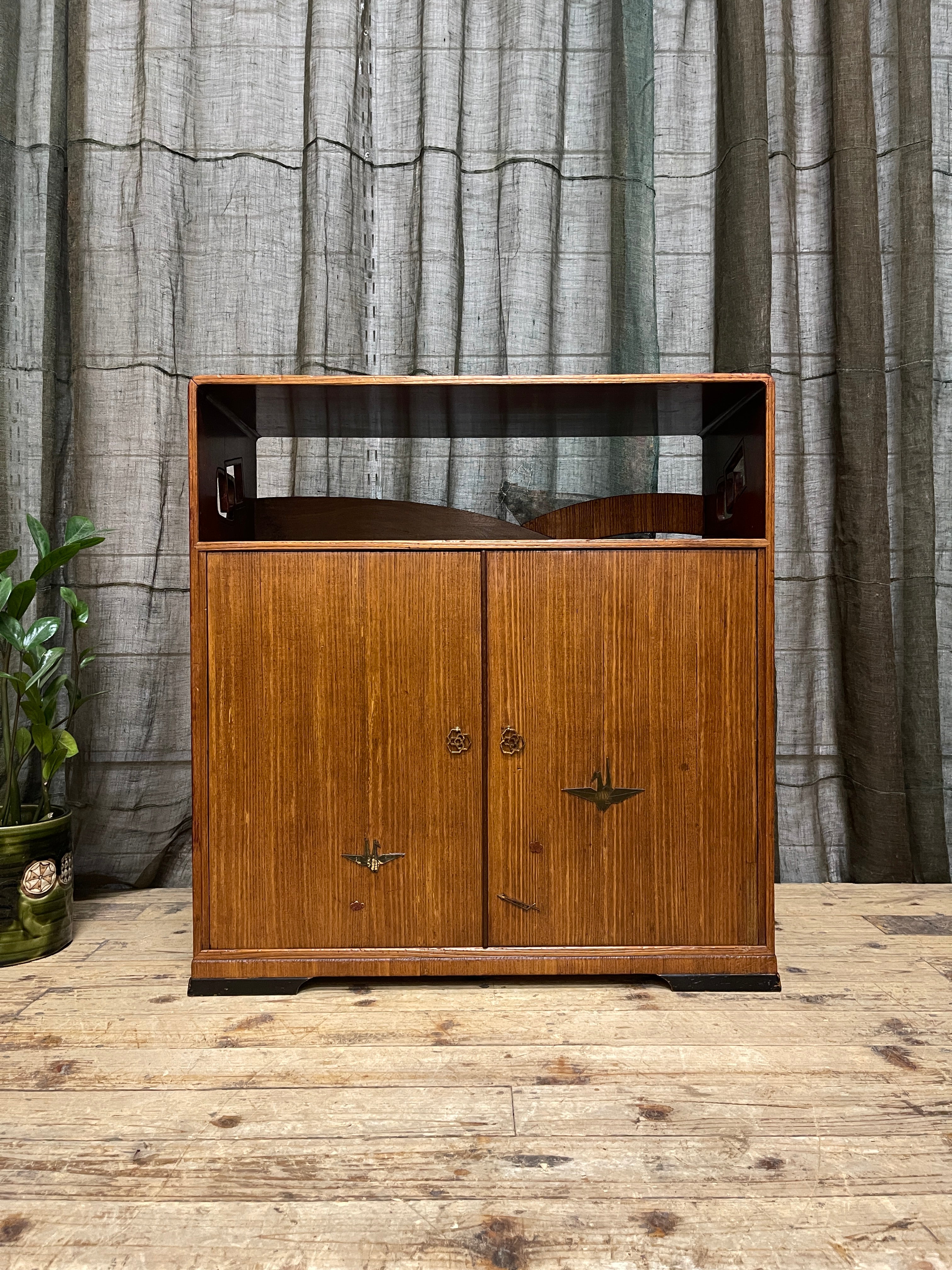 Cha Dana, Japanese Tea Cabinet - Paulownia | Taisho, 1920's