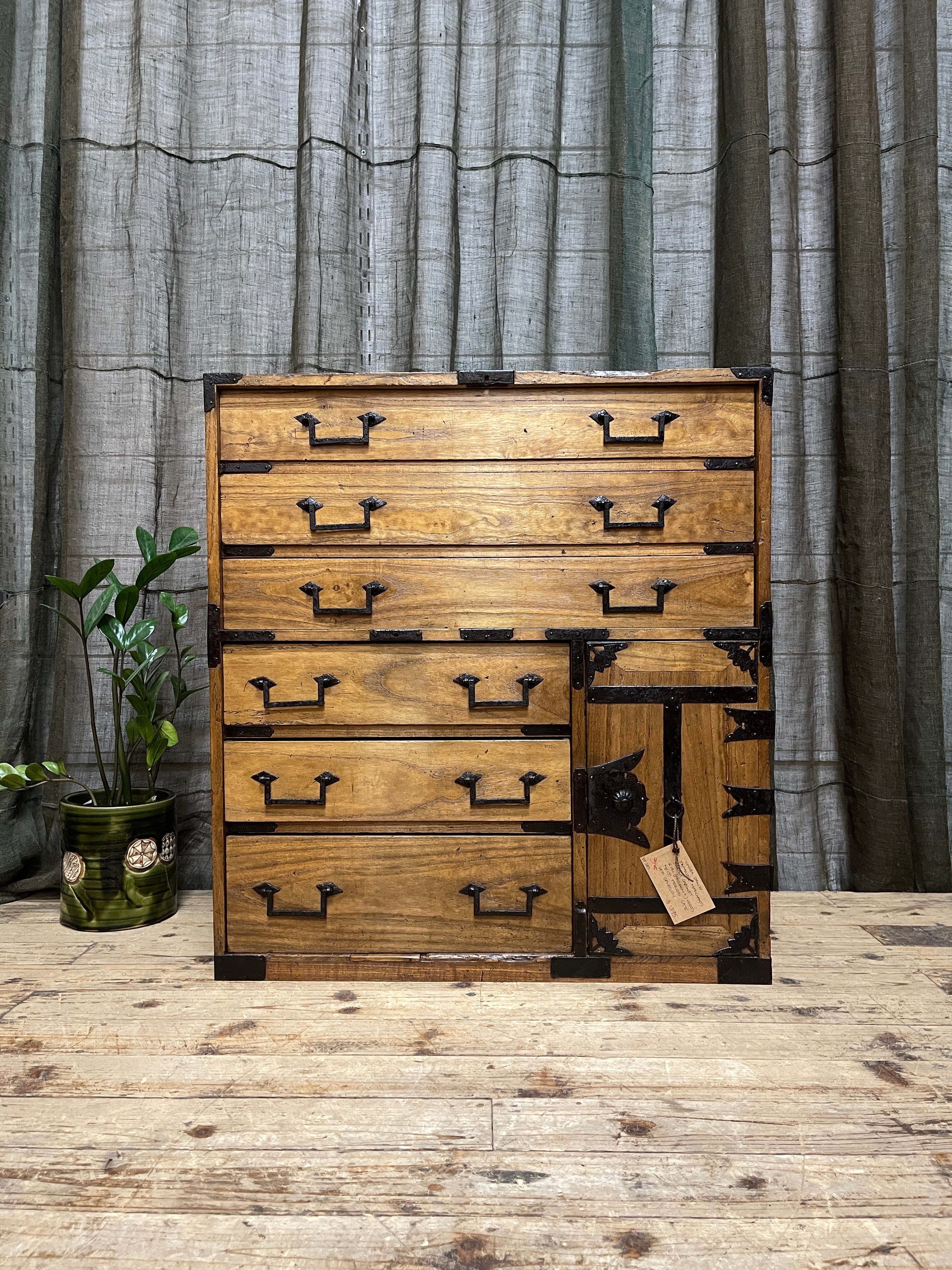 Japanese Choba Dansu, Merchant’s Chest – Paulownia | Meiji
