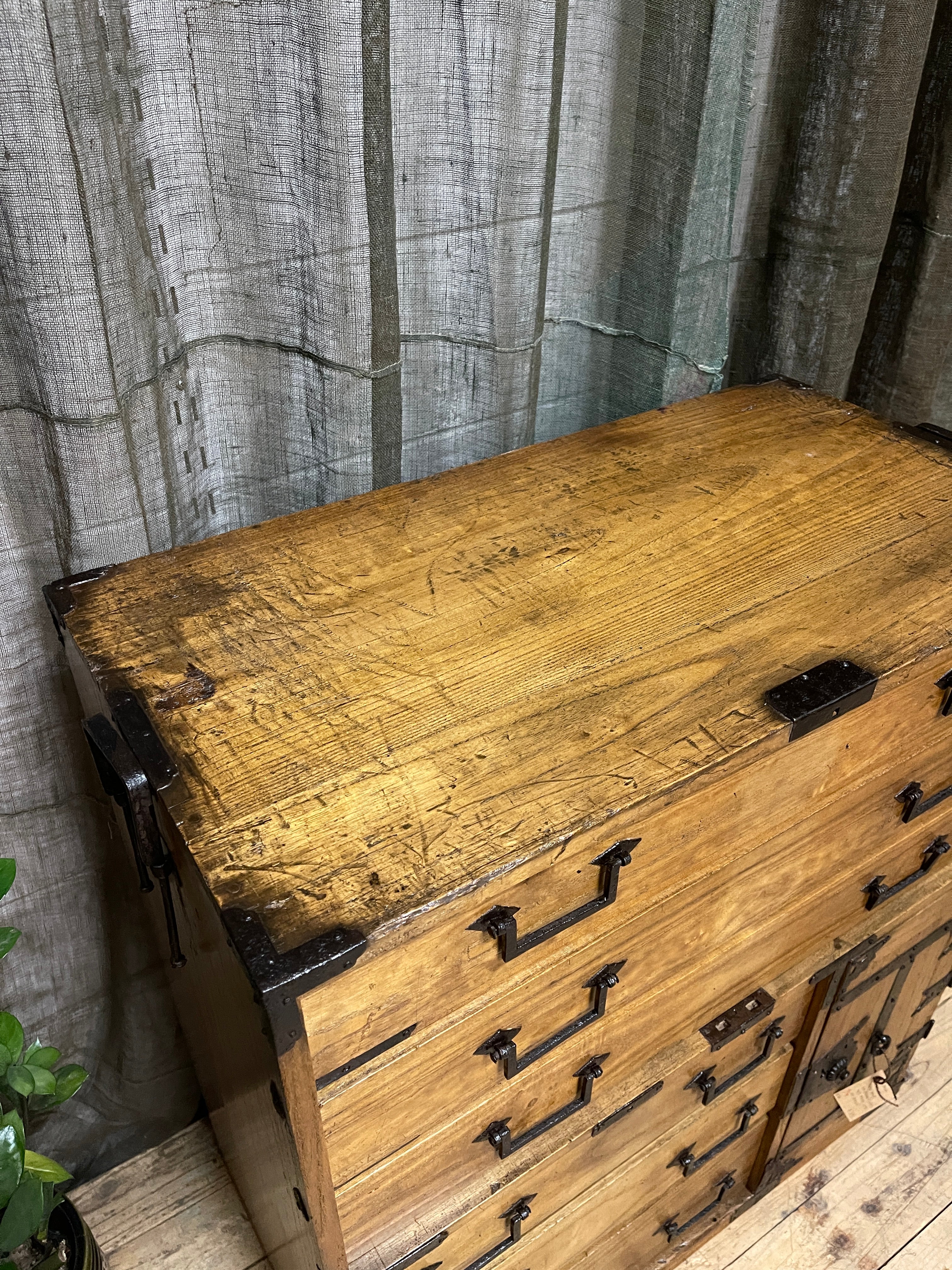 Japanese Choba Dansu, Merchant’s Chest – Paulownia | Meiji