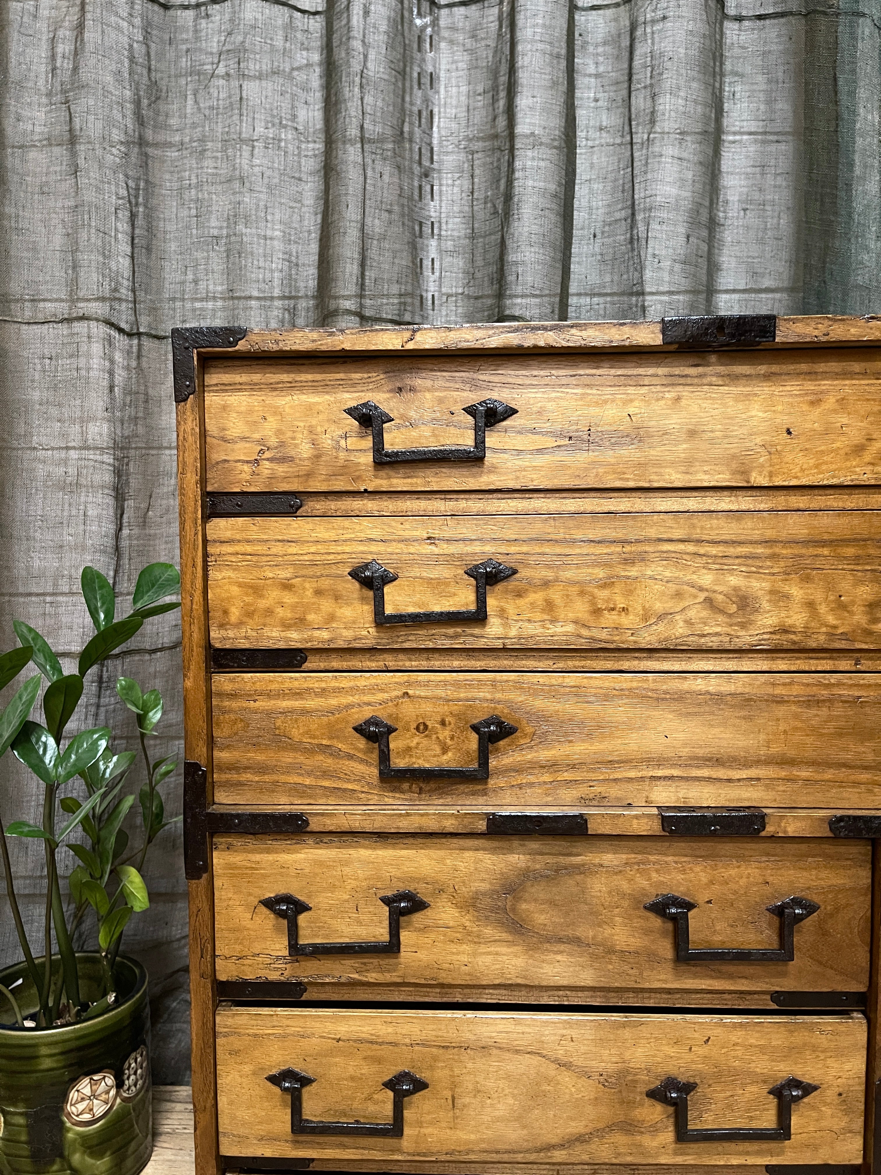 Japanese Choba Dansu, Merchant’s Chest – Paulownia | Meiji