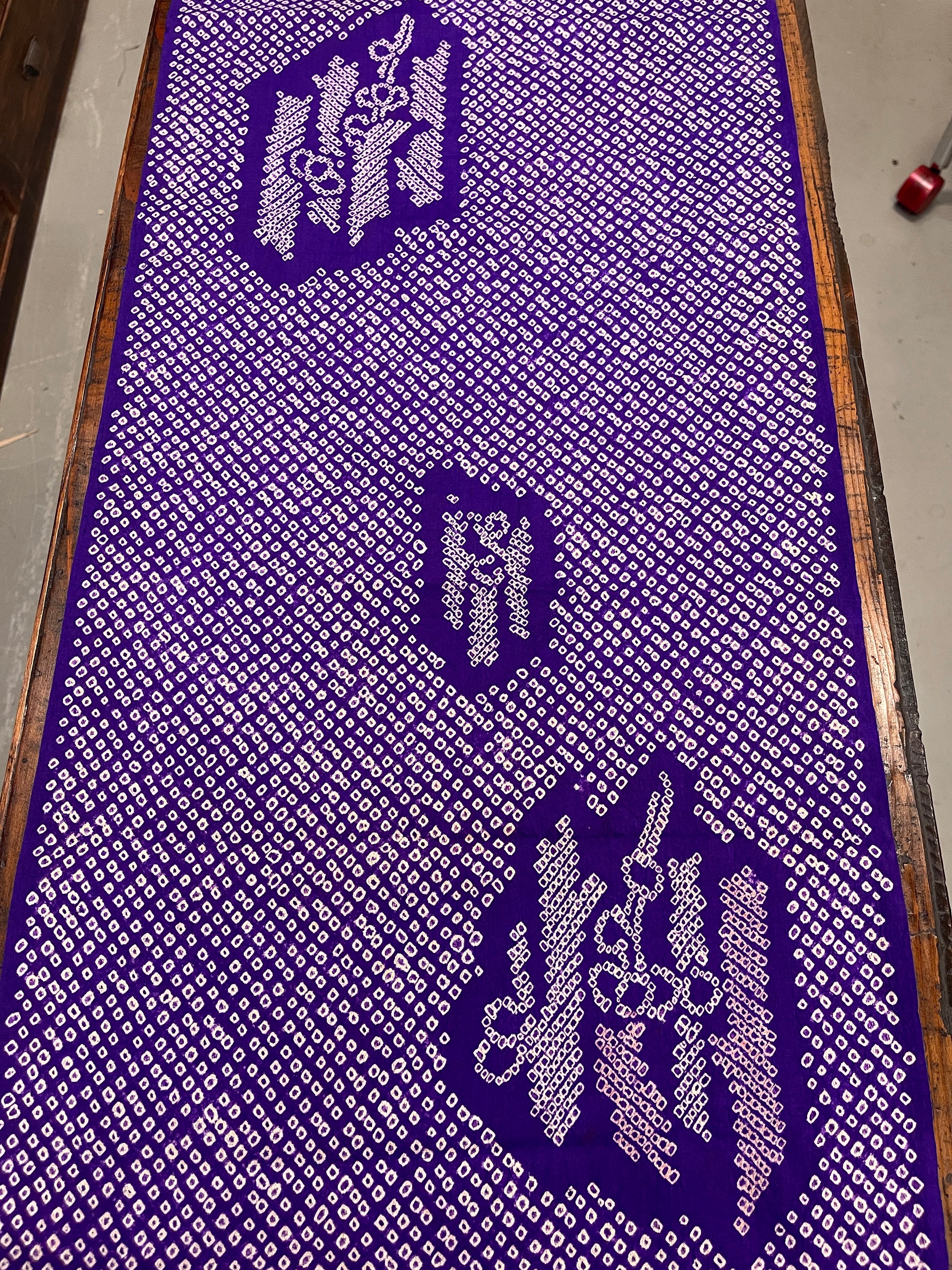 Japanese Silk Fabric Shibori