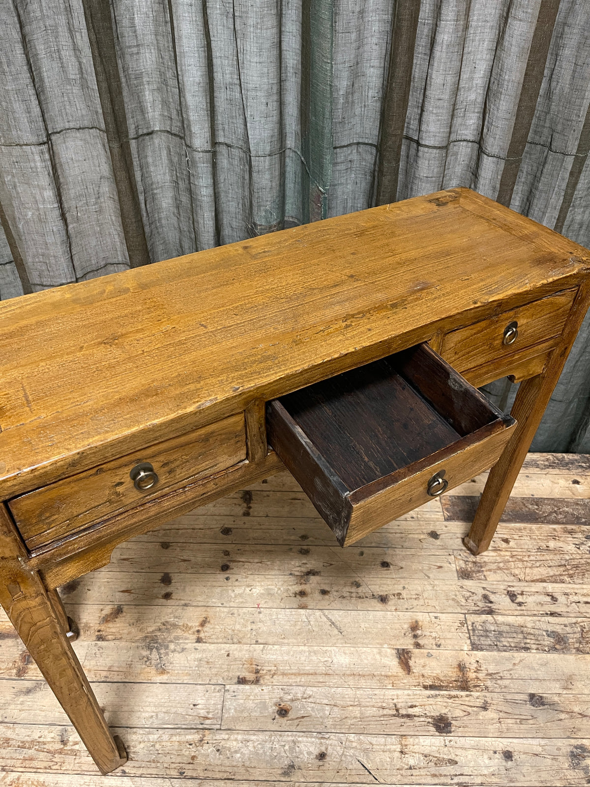 Antique Chinese Hall Table | Elm