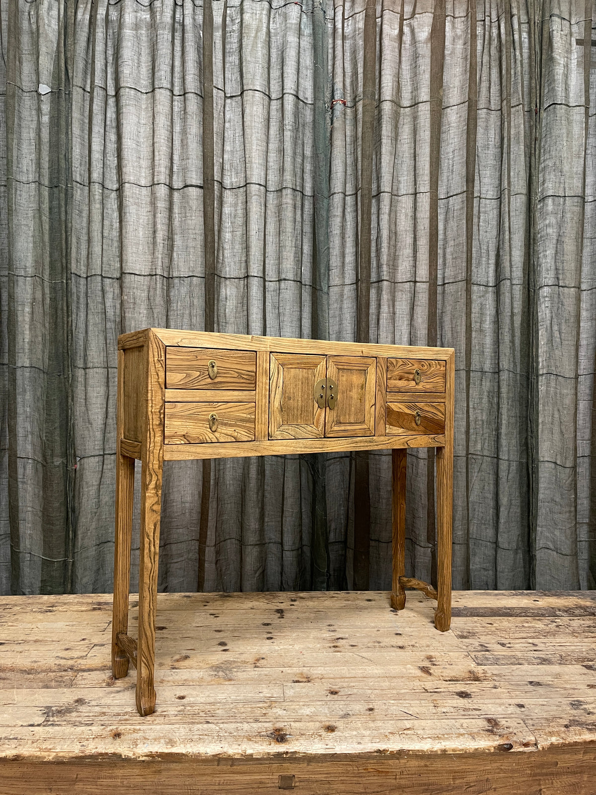 Provincial Style Chinese Hall Table | Elm