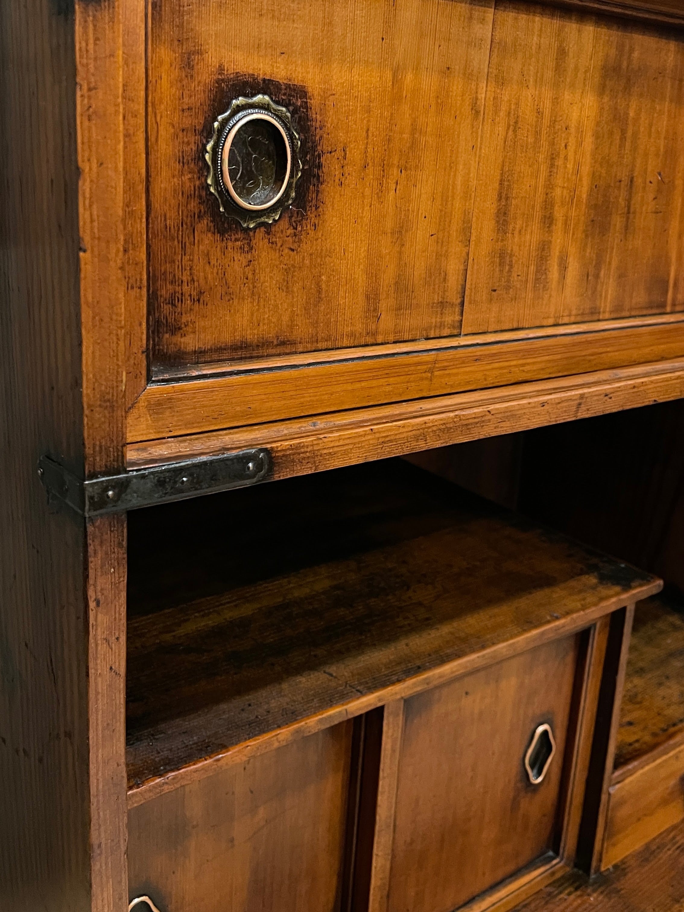 Antique Japanese Storage Cabinet - Cypress & Cedar | Late 1800's