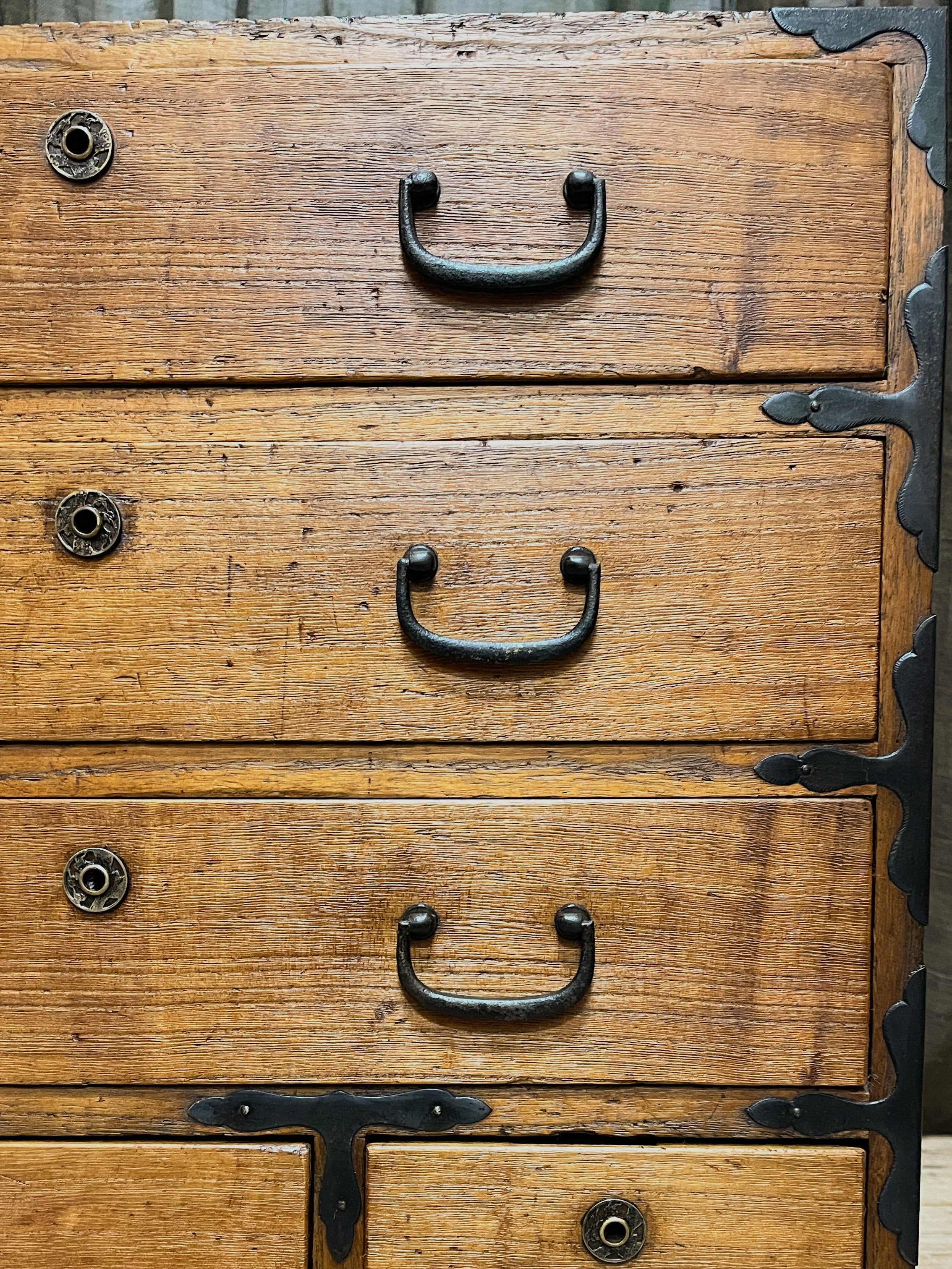 Ko Dansu, Japanese Side Cabinet - Paulownia | 1920's