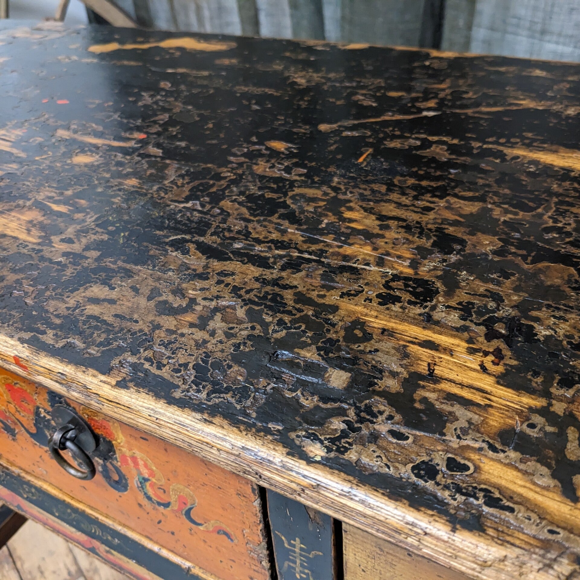Antique Tibetan Writing Table