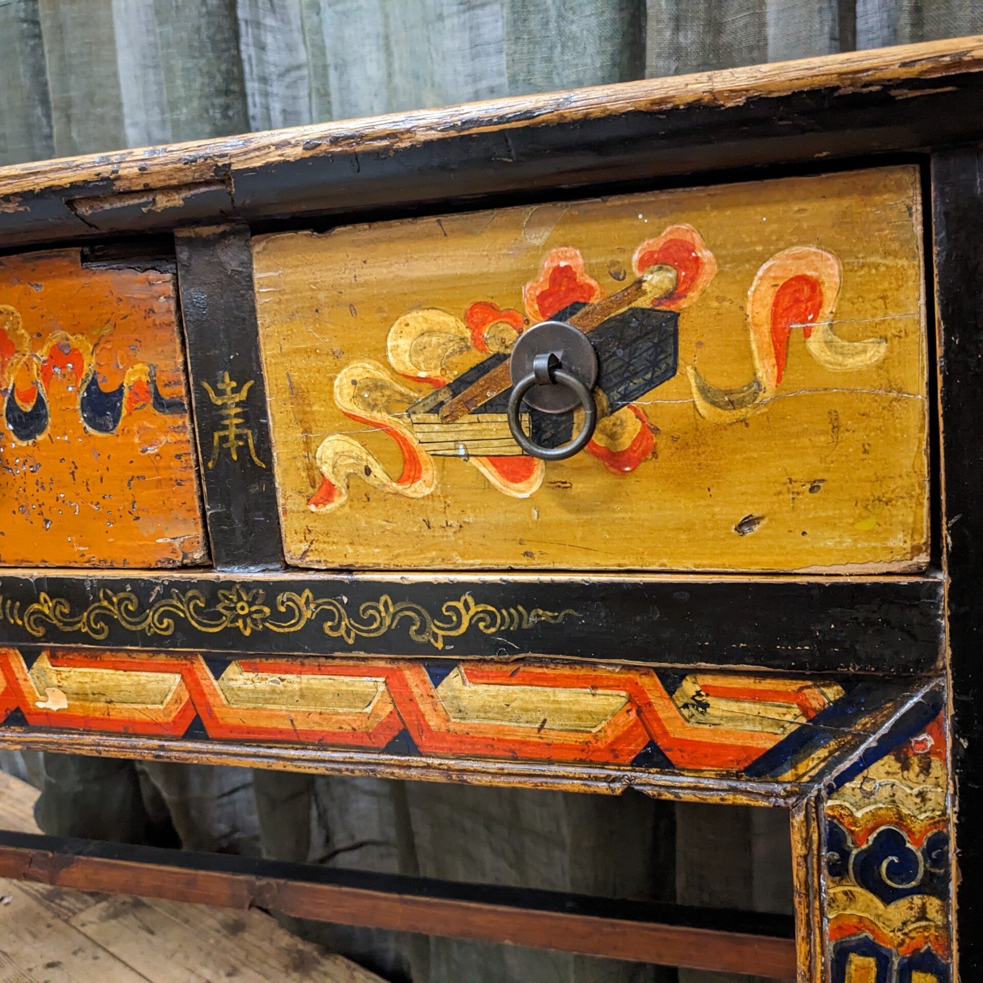 Antique Tibetan Writing Table