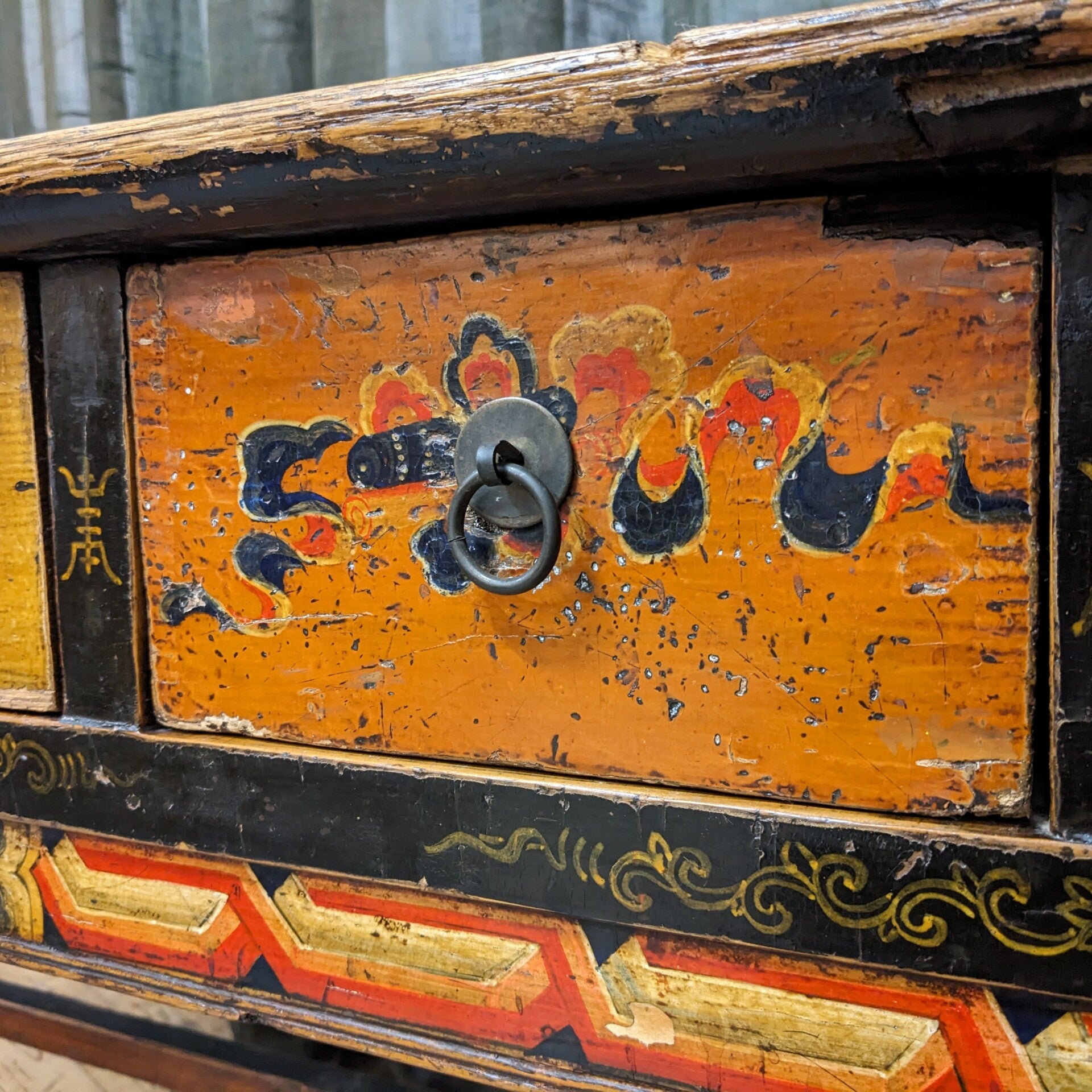 Antique Tibetan Writing Table