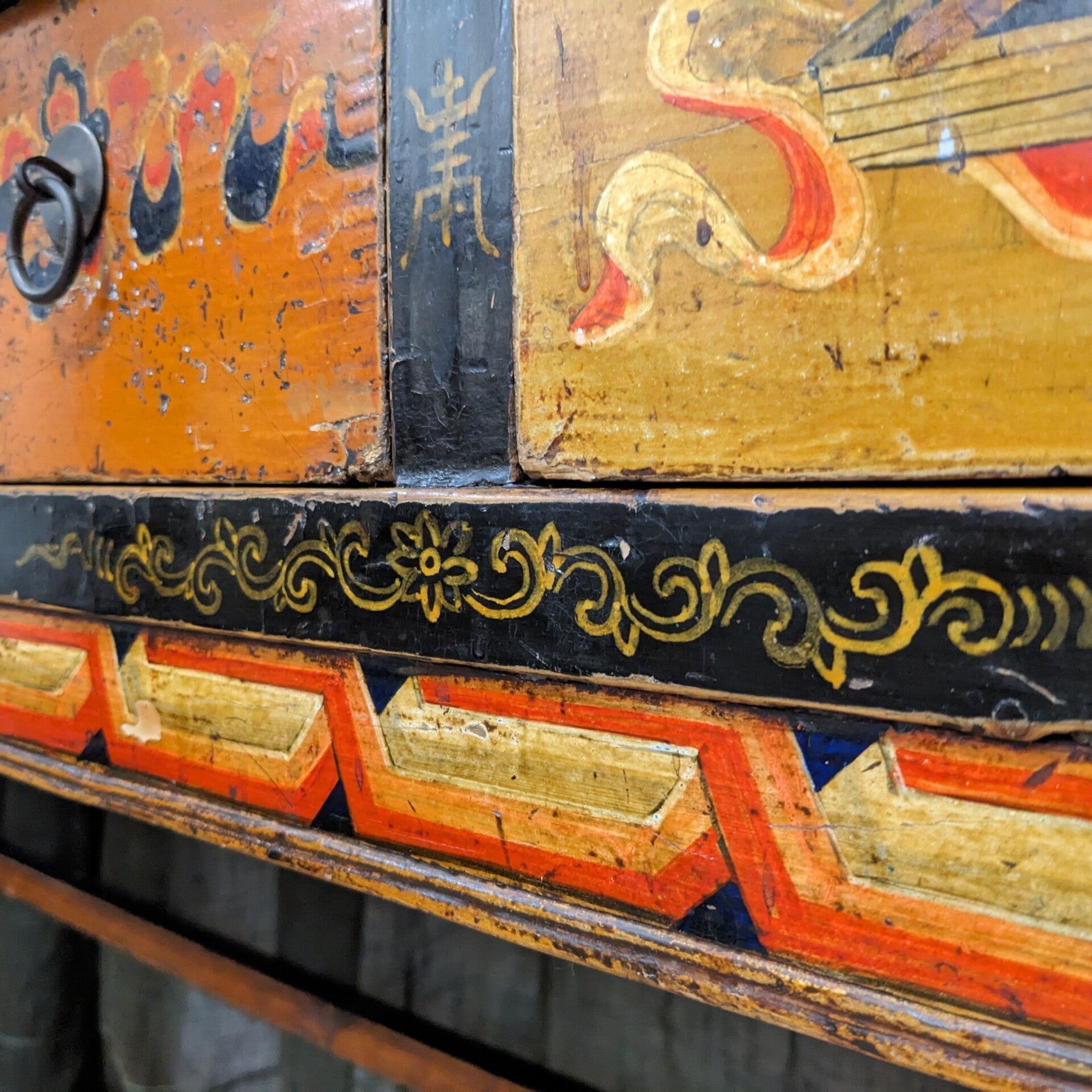 Antique Tibetan Writing Table