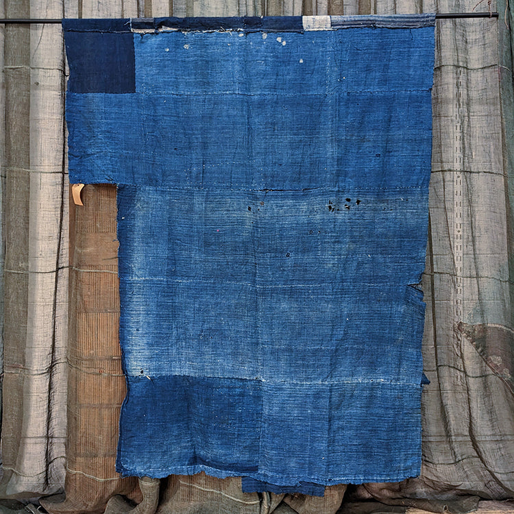 Antique Japanese Indigo Boro Cloth