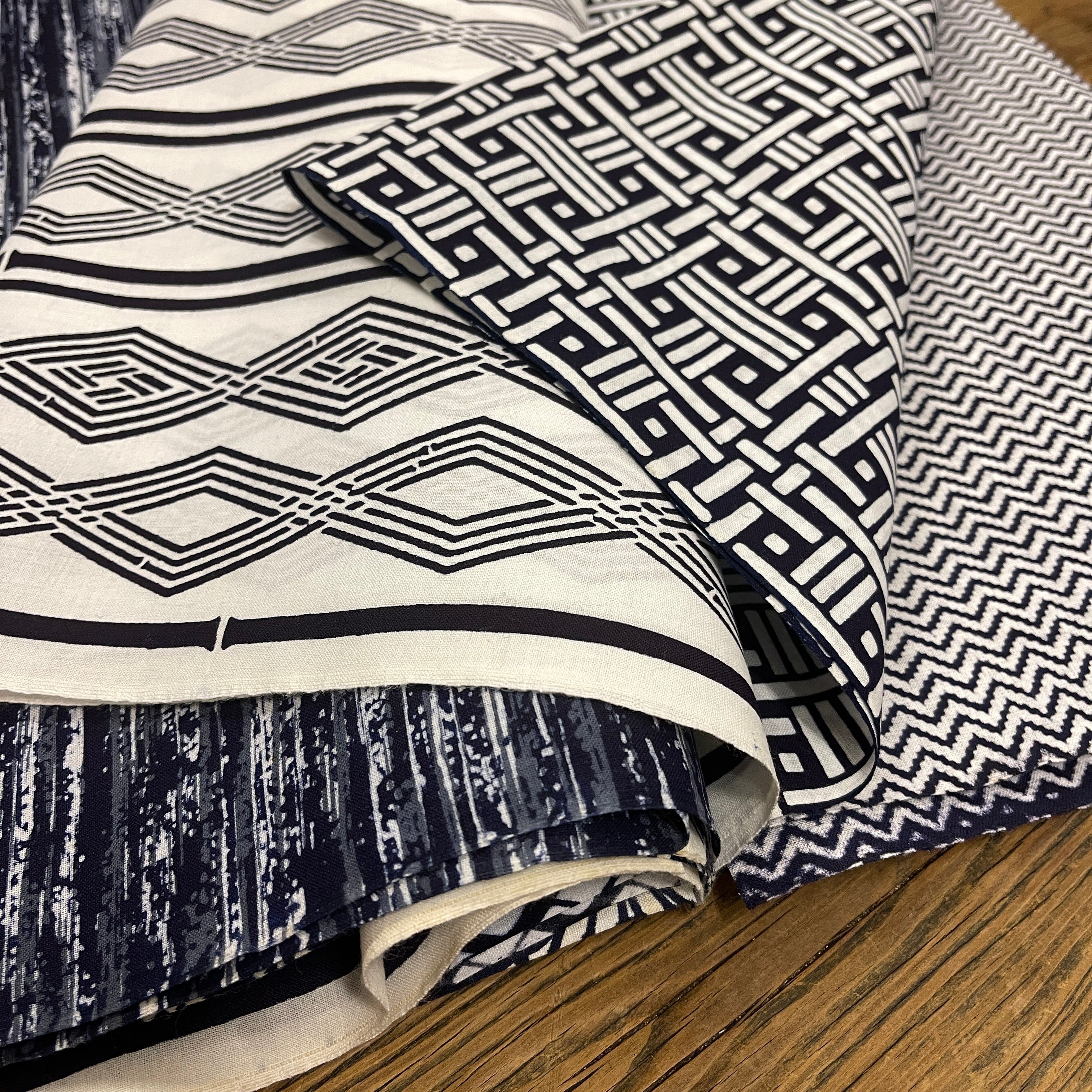 Japanese Patchwork  10pc Bundle - Cotton