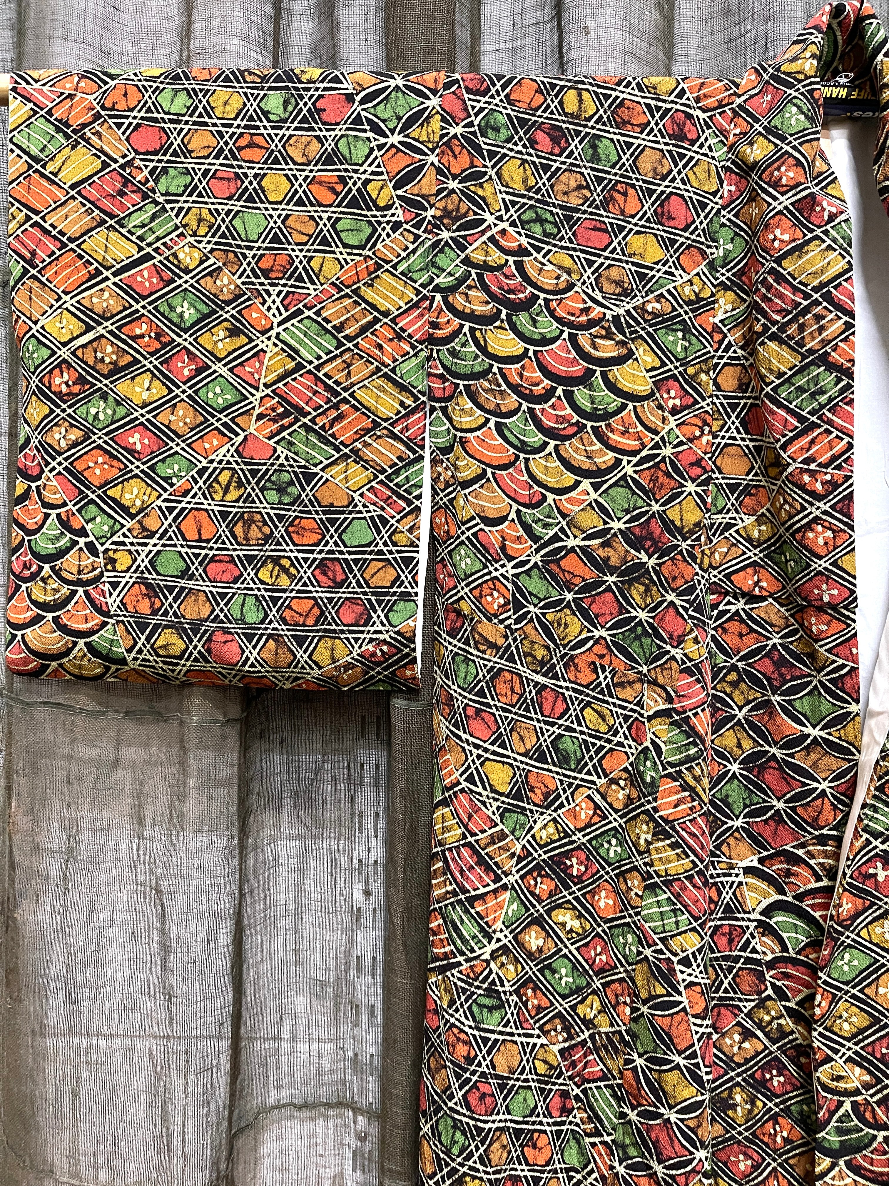 Vintage Japanese Silk Kimono | c.1970