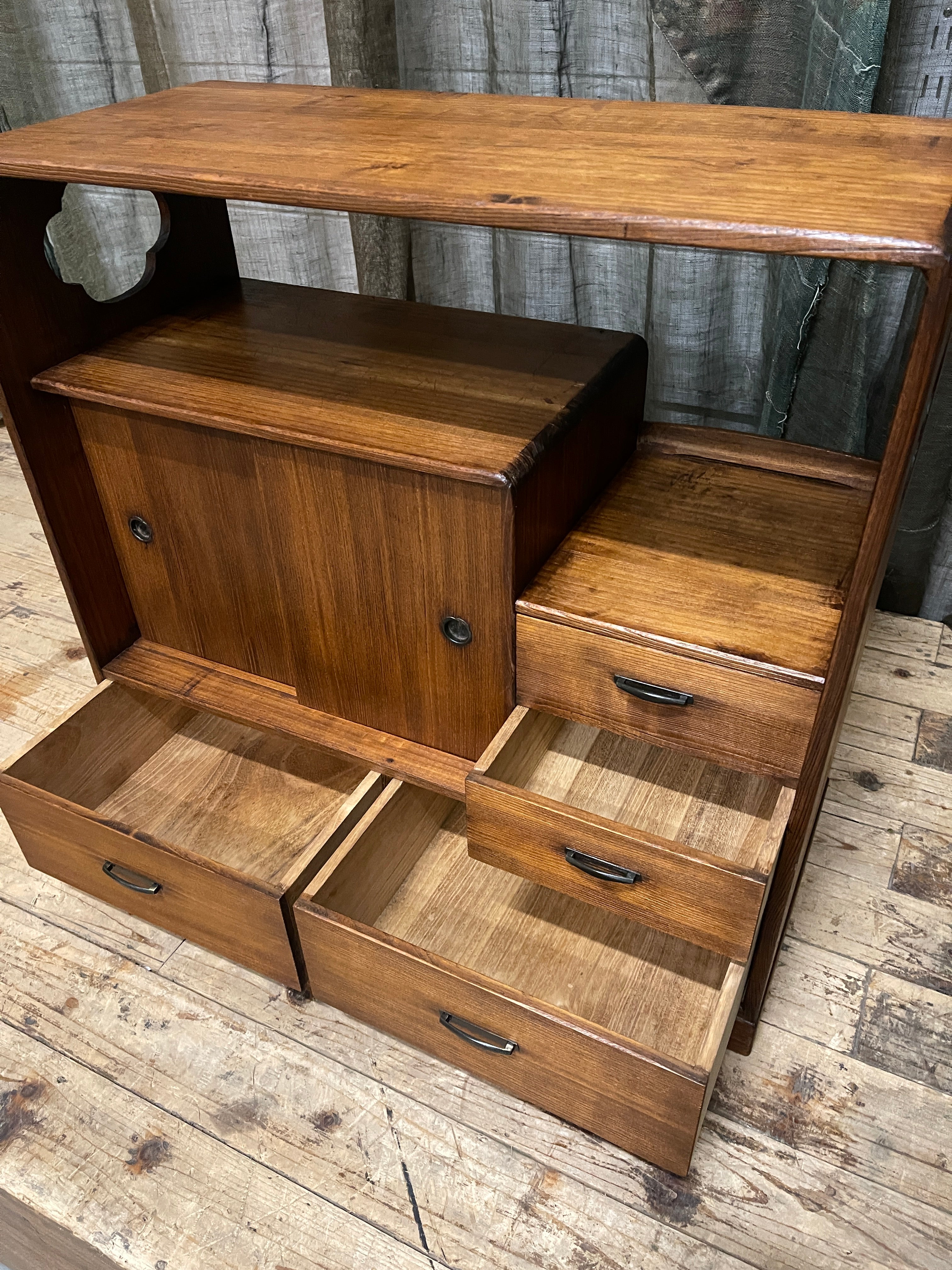 Cha Dana, Japanese Tea Cabinet - Paulownia | 1930's