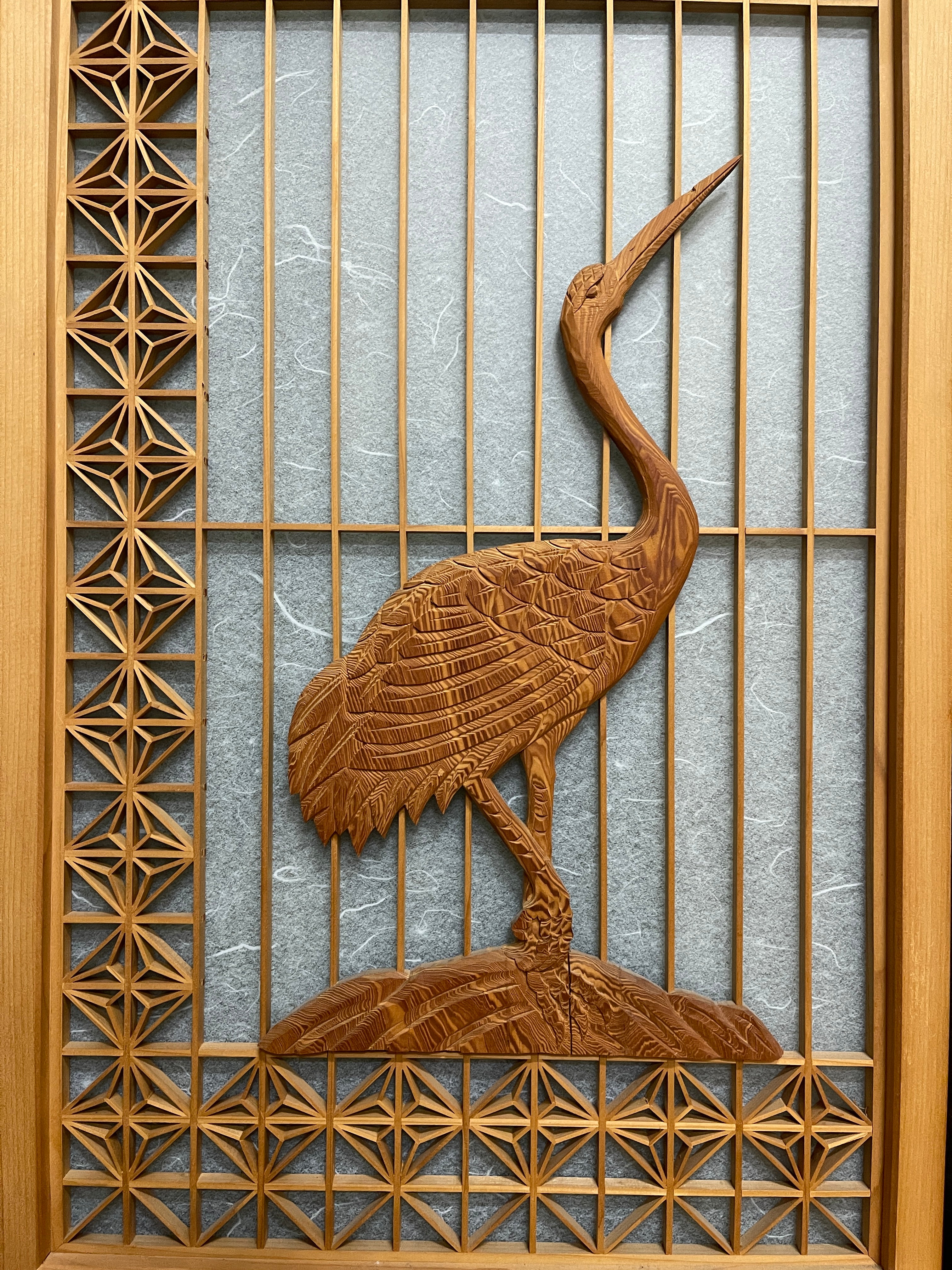 Set of 4 Vintage Japanese Sliding Doors