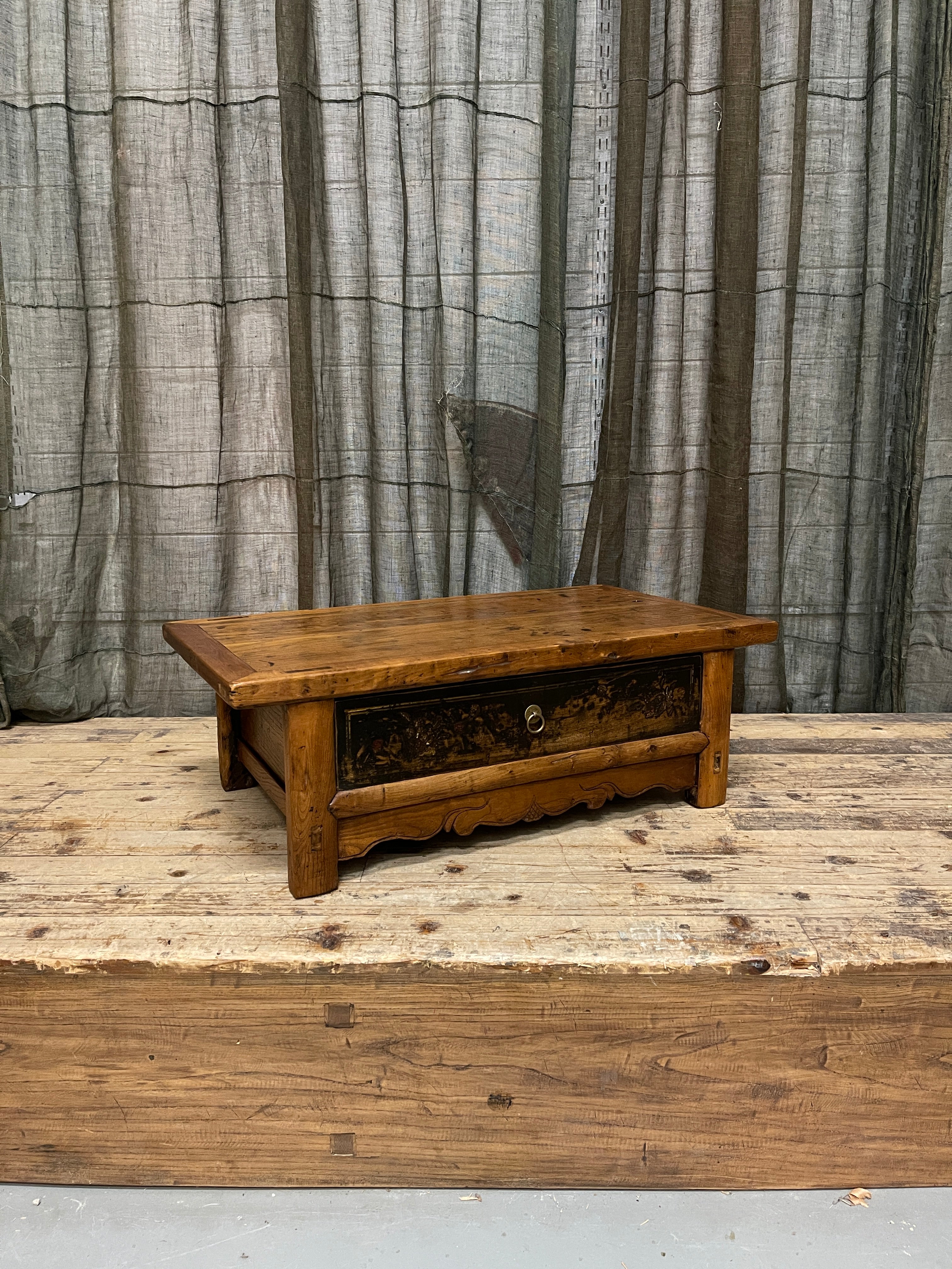 Provincial Chinese Low Table | Elm & Cypress