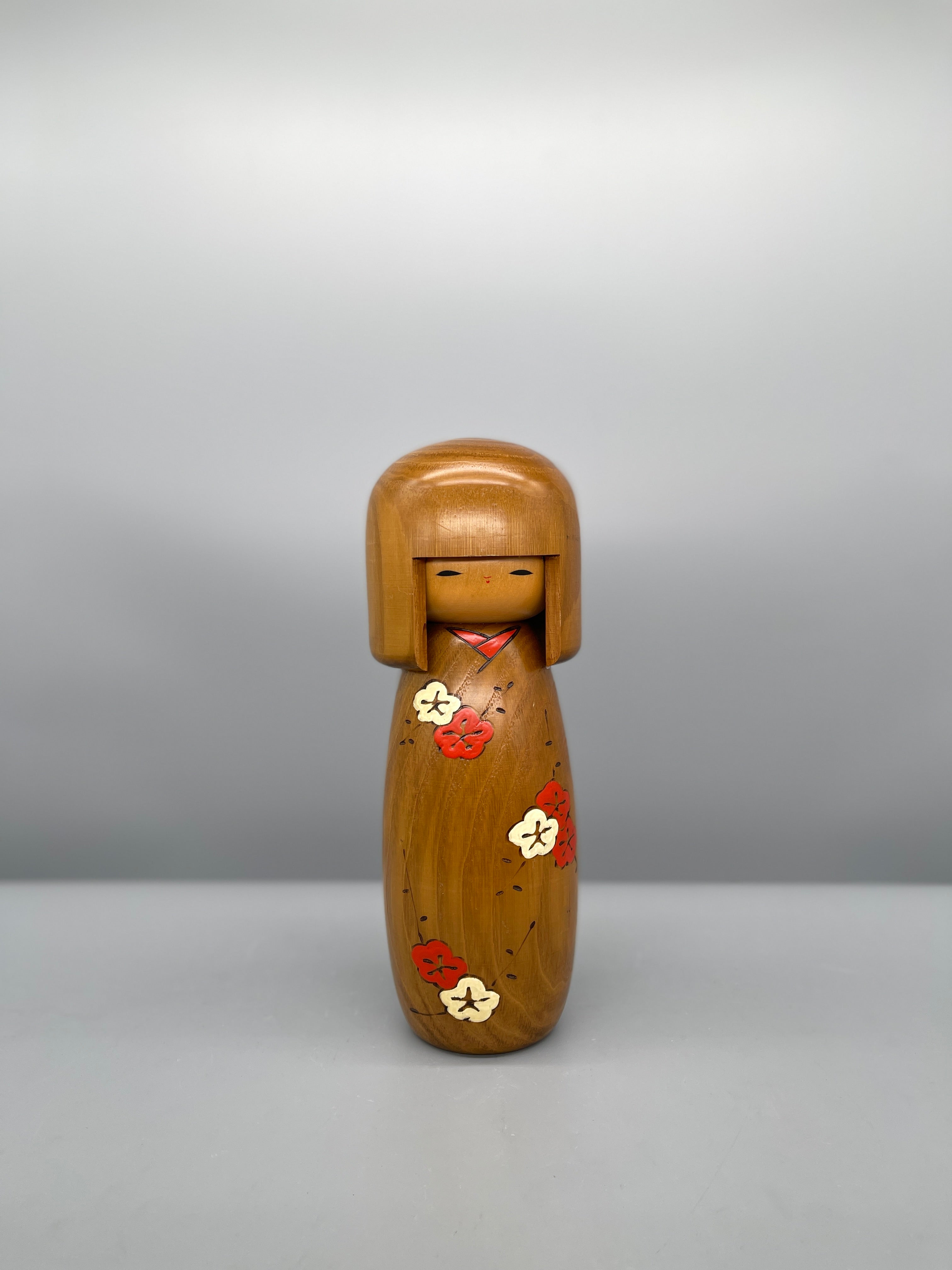 Vintage Japanese Sosaku Kokeshi Doll by Okamoto Usaburo | c.1960