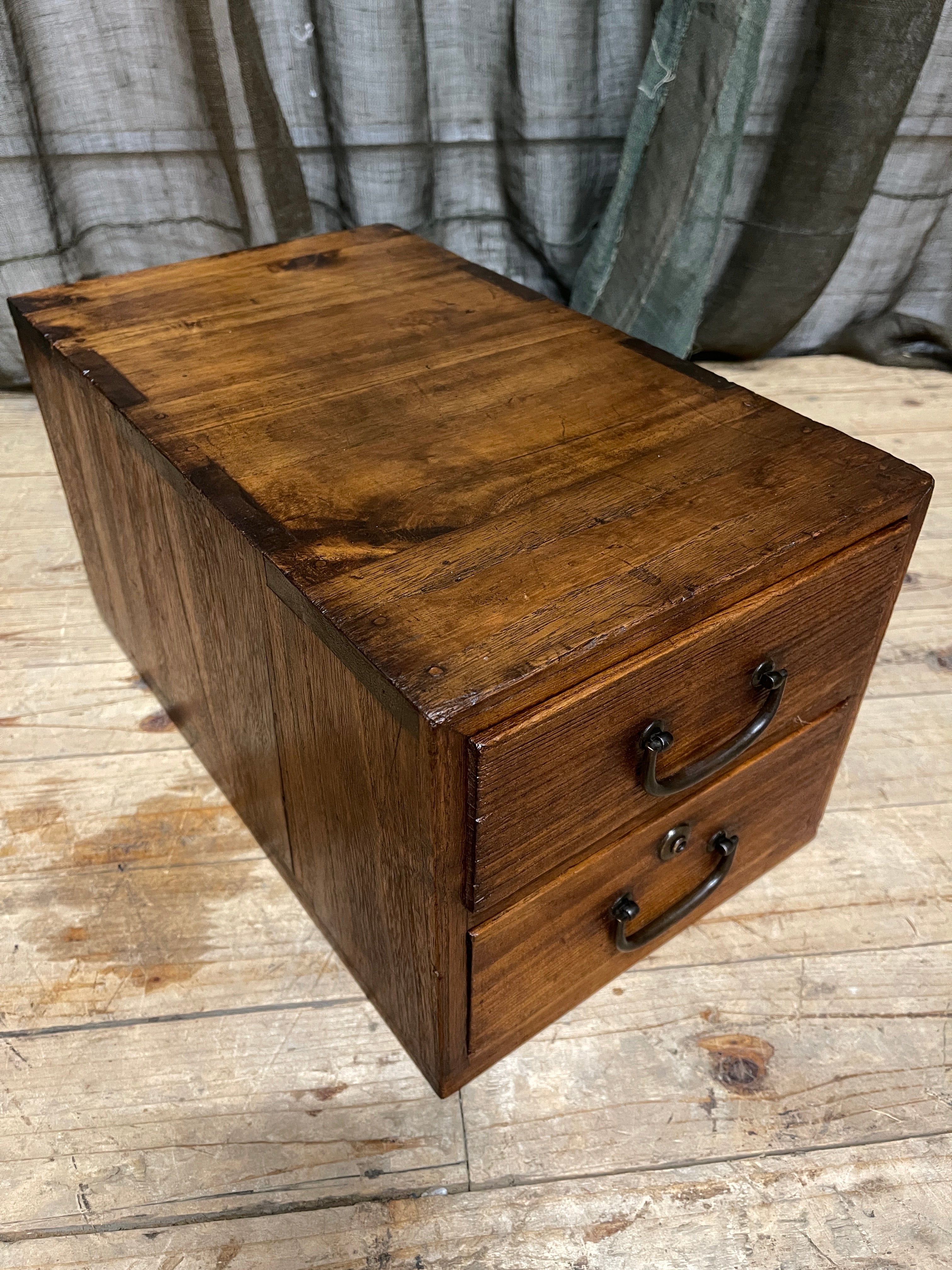 Japanese 2 Drawer Document Box - Paulownia | 1931