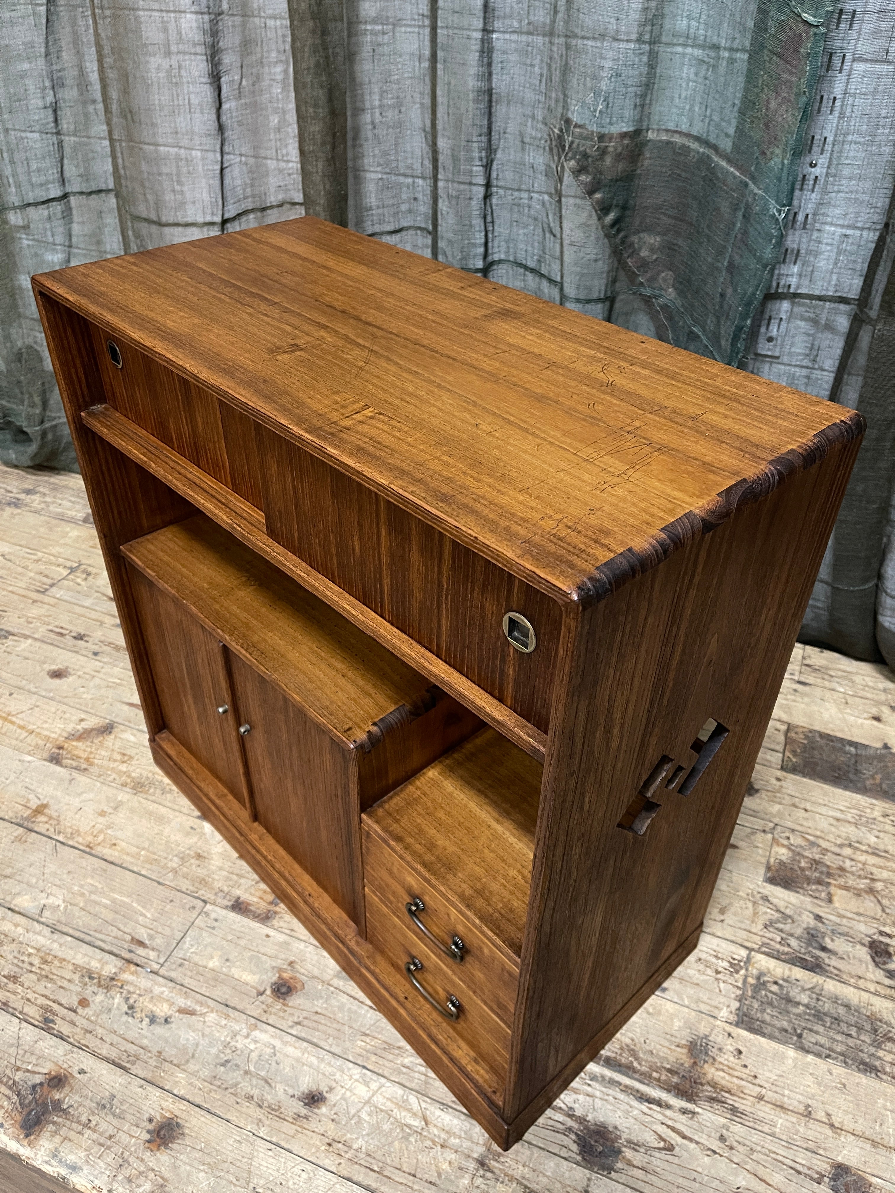 Cha Dana, Japanese Tea Cabinet - Paulownia | 1930's