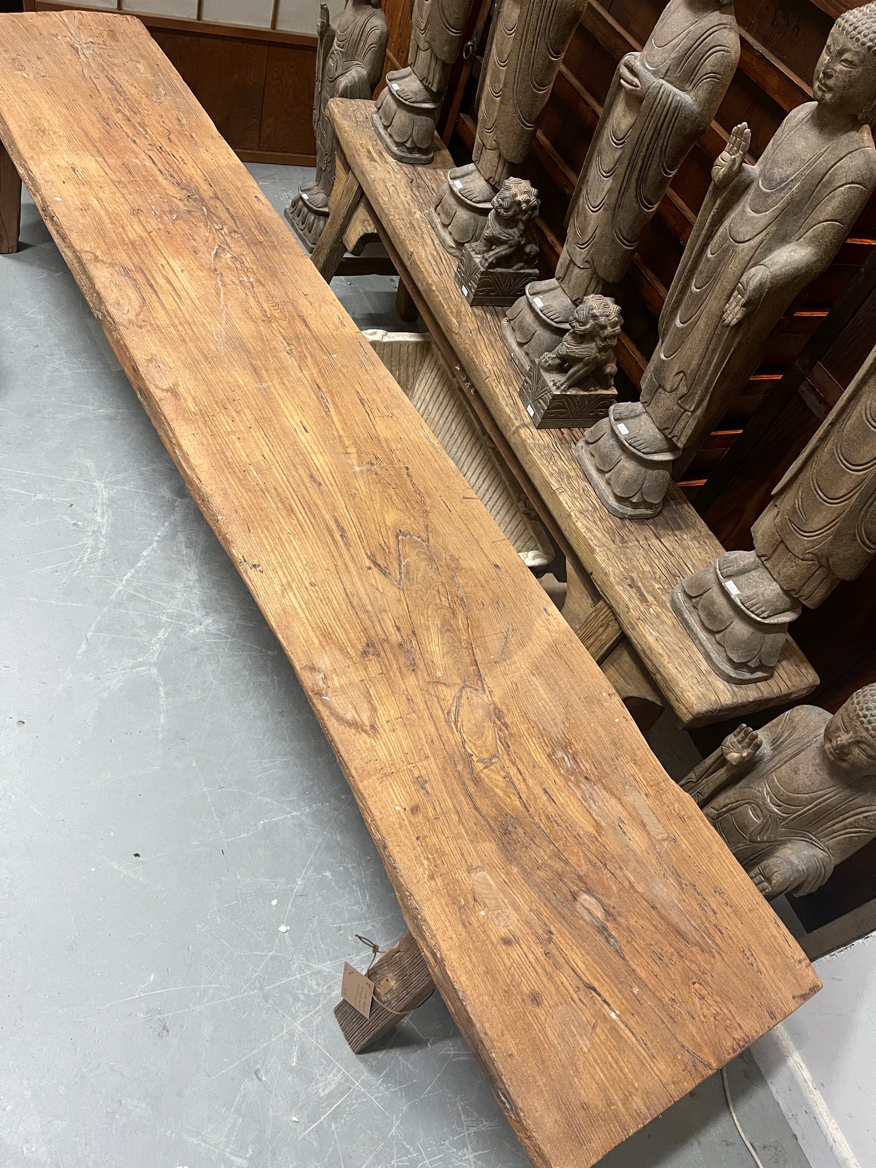 [ON HOLD]Antique Chinese Bench - Elm | Early 20th Century