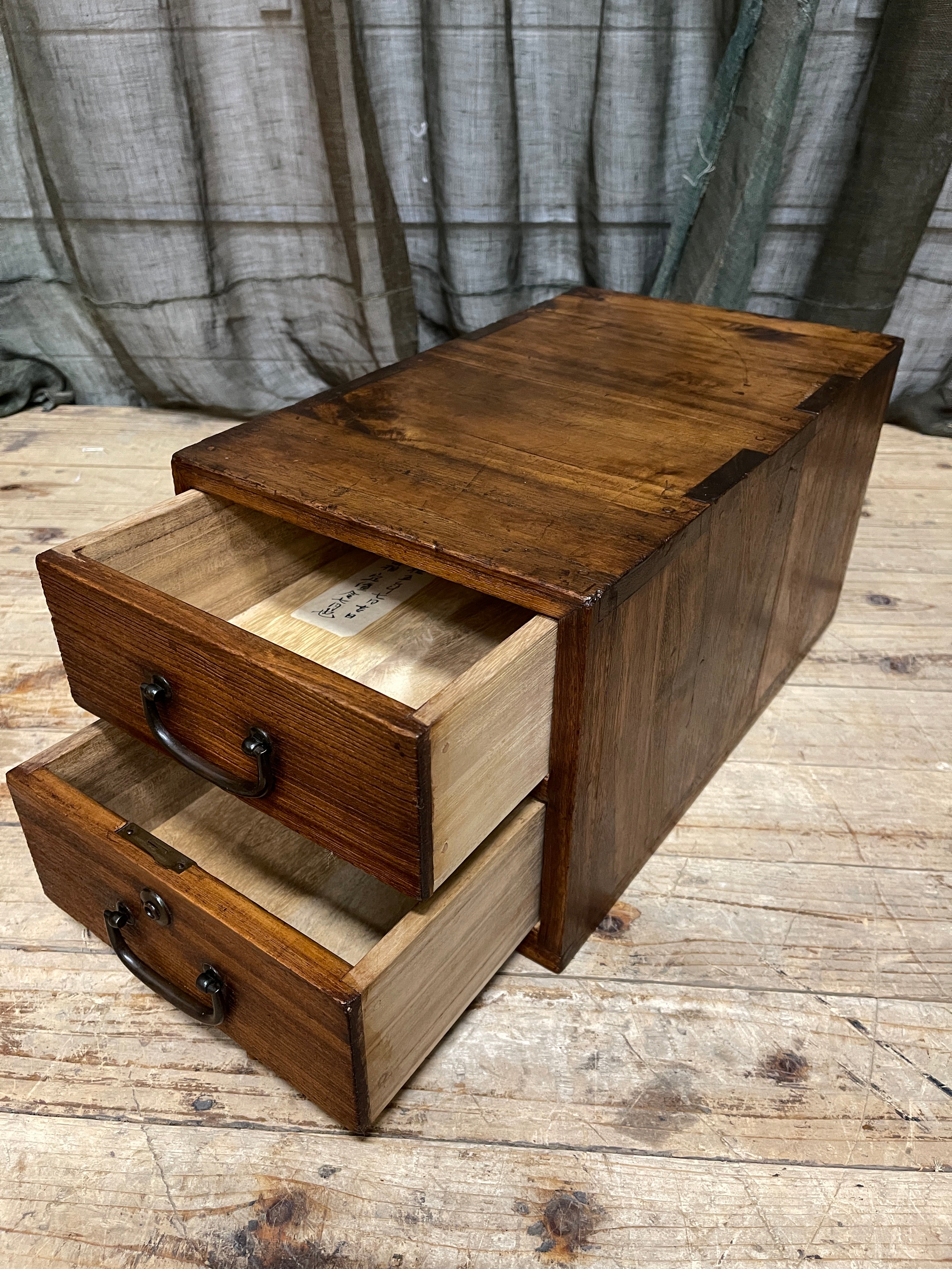 Japanese 2 Drawer Document Box - Paulownia | 1931
