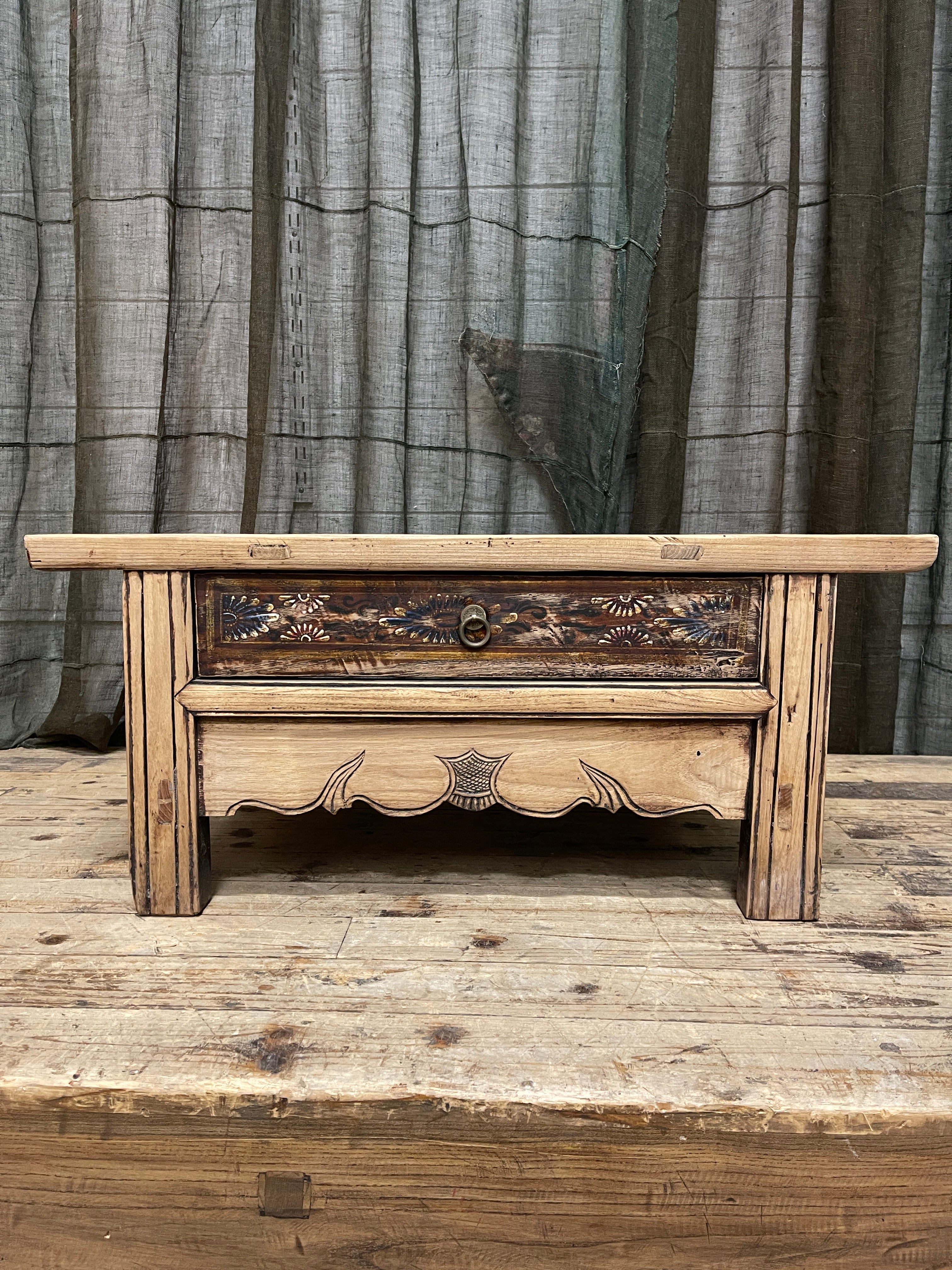 Provincial Chinese Low Table | Elm