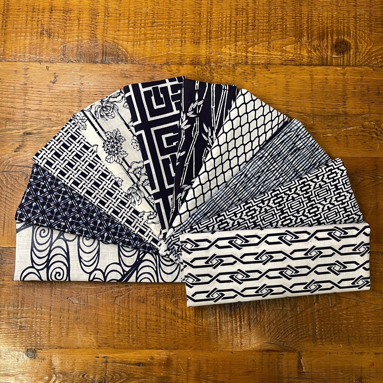 Japanese Patchwork  Bundle - Cotton