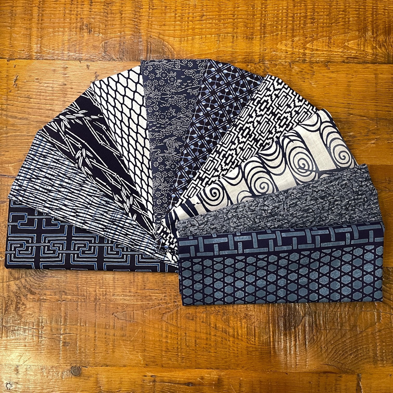 Japanese Patchwork  Bundle - Cotton