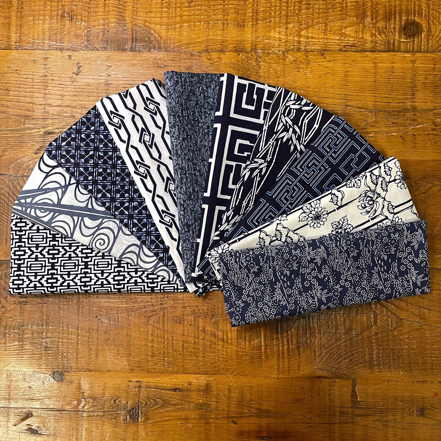 Japanese Patchwork  Bundle - Cotton