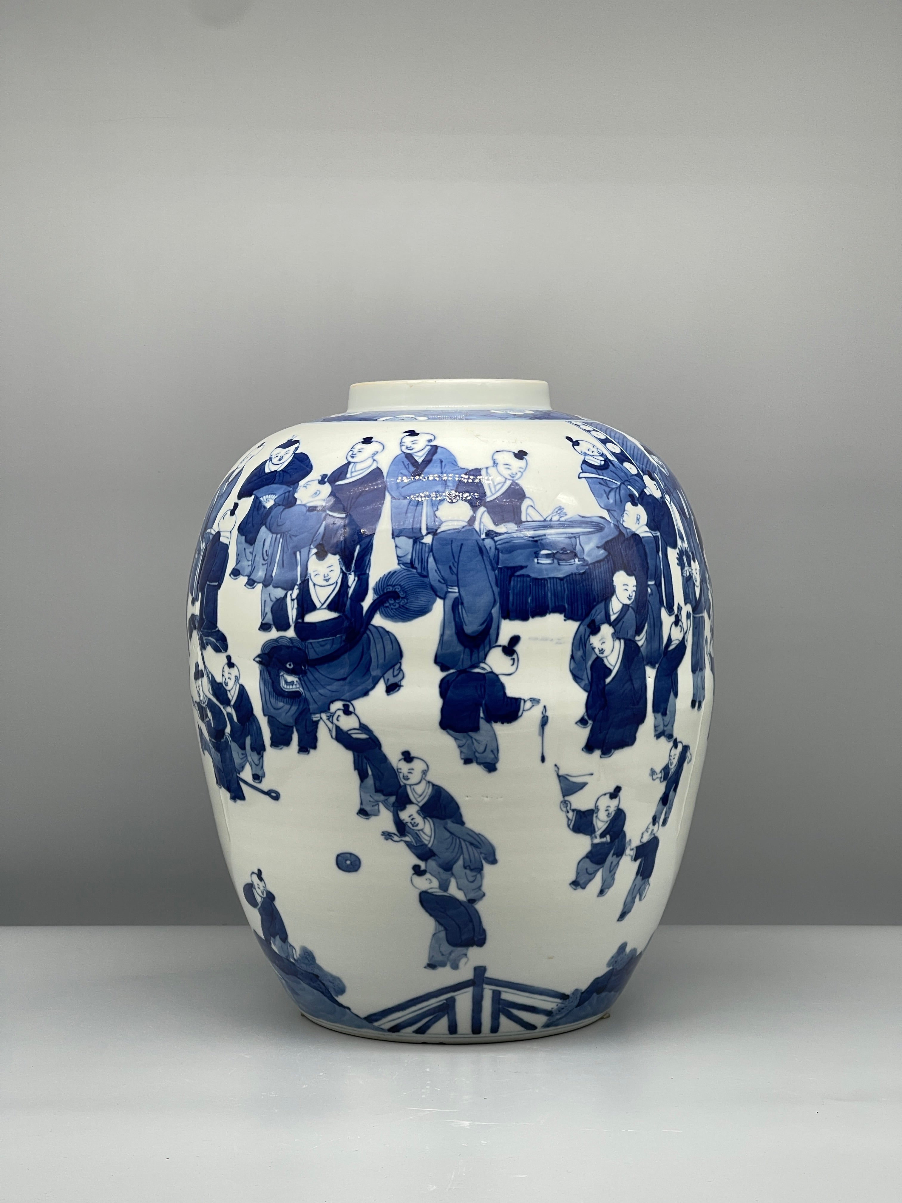 Chinese Porcelain Blue & White Jar