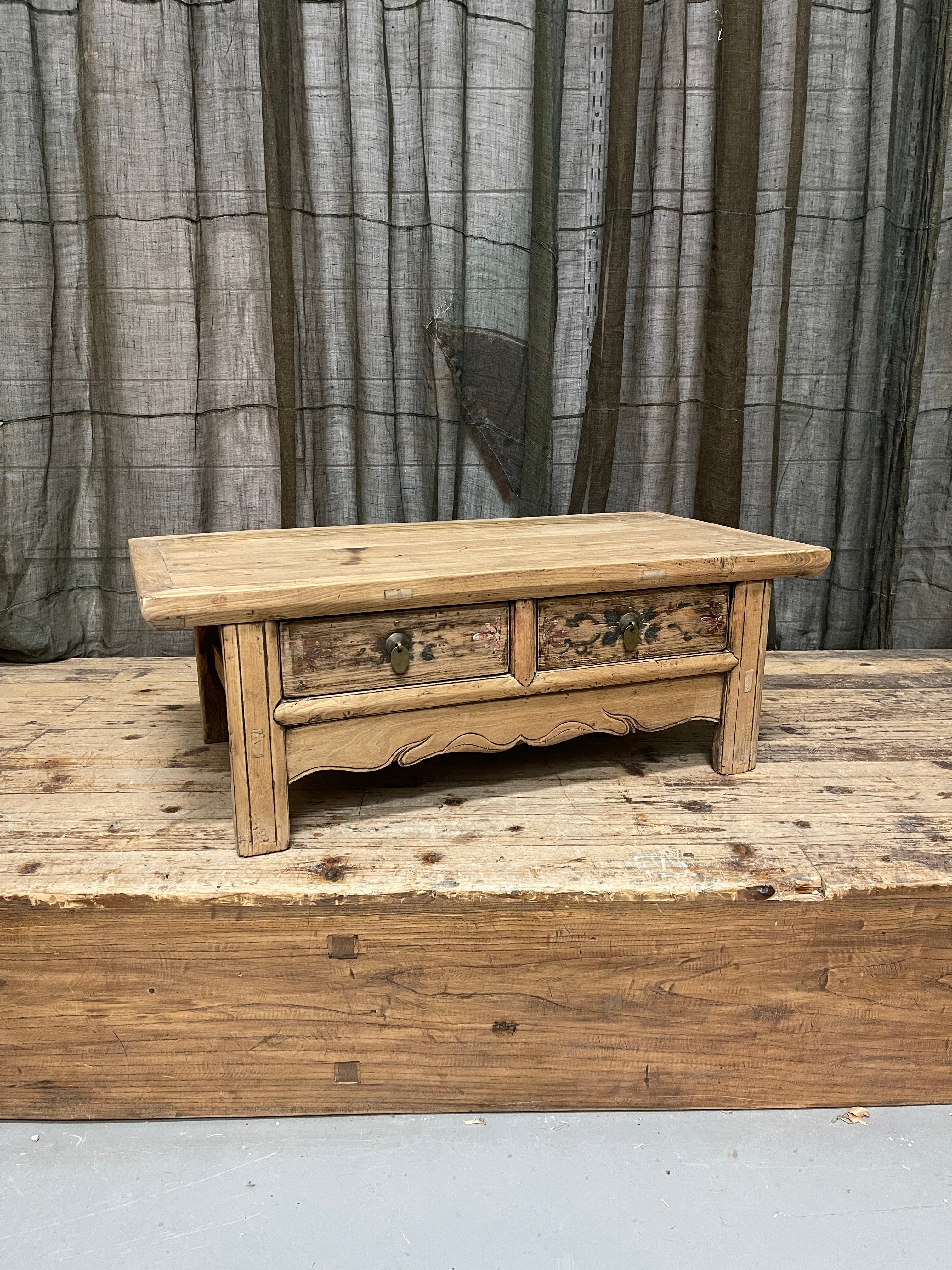 Provincial Chinese Low Table | Elm & Cypress