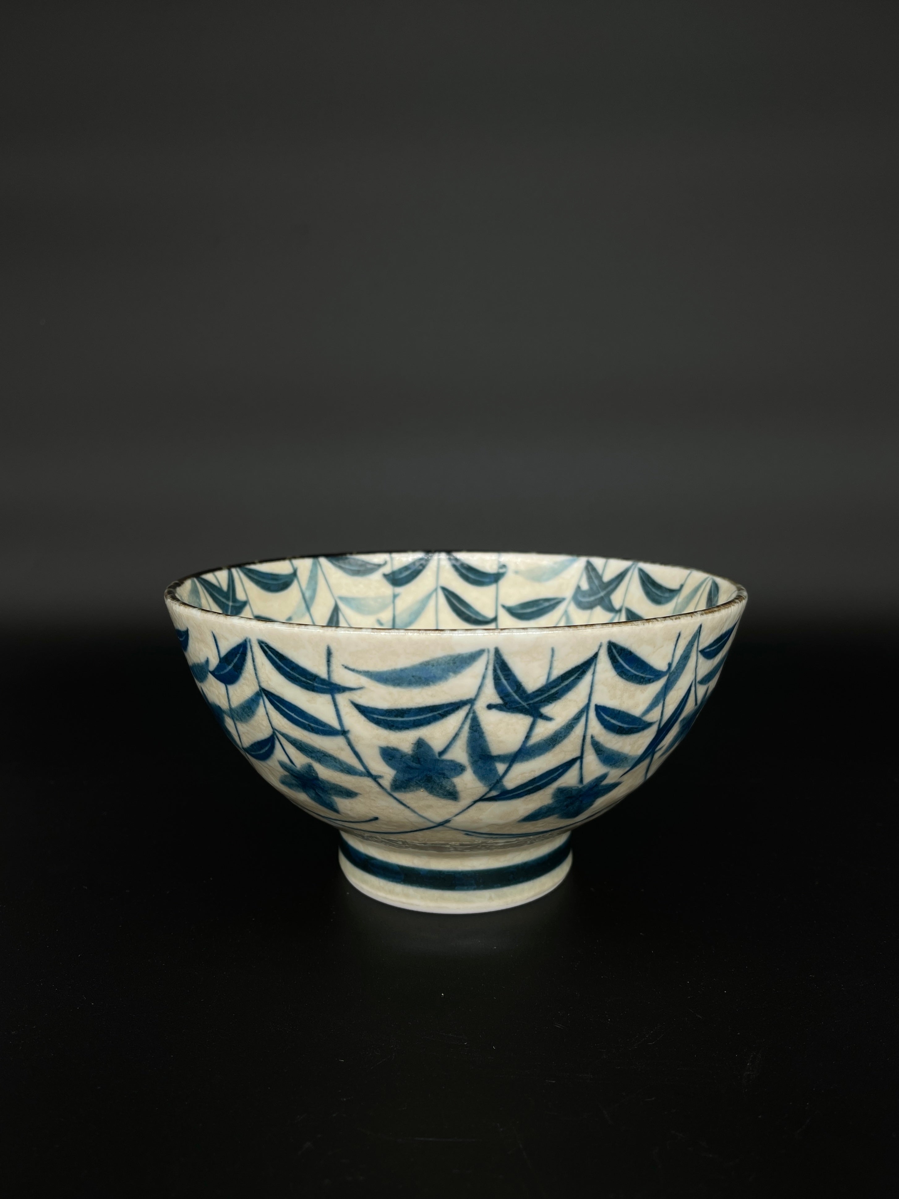 Contemporary Japanese Bowl - Blue & White