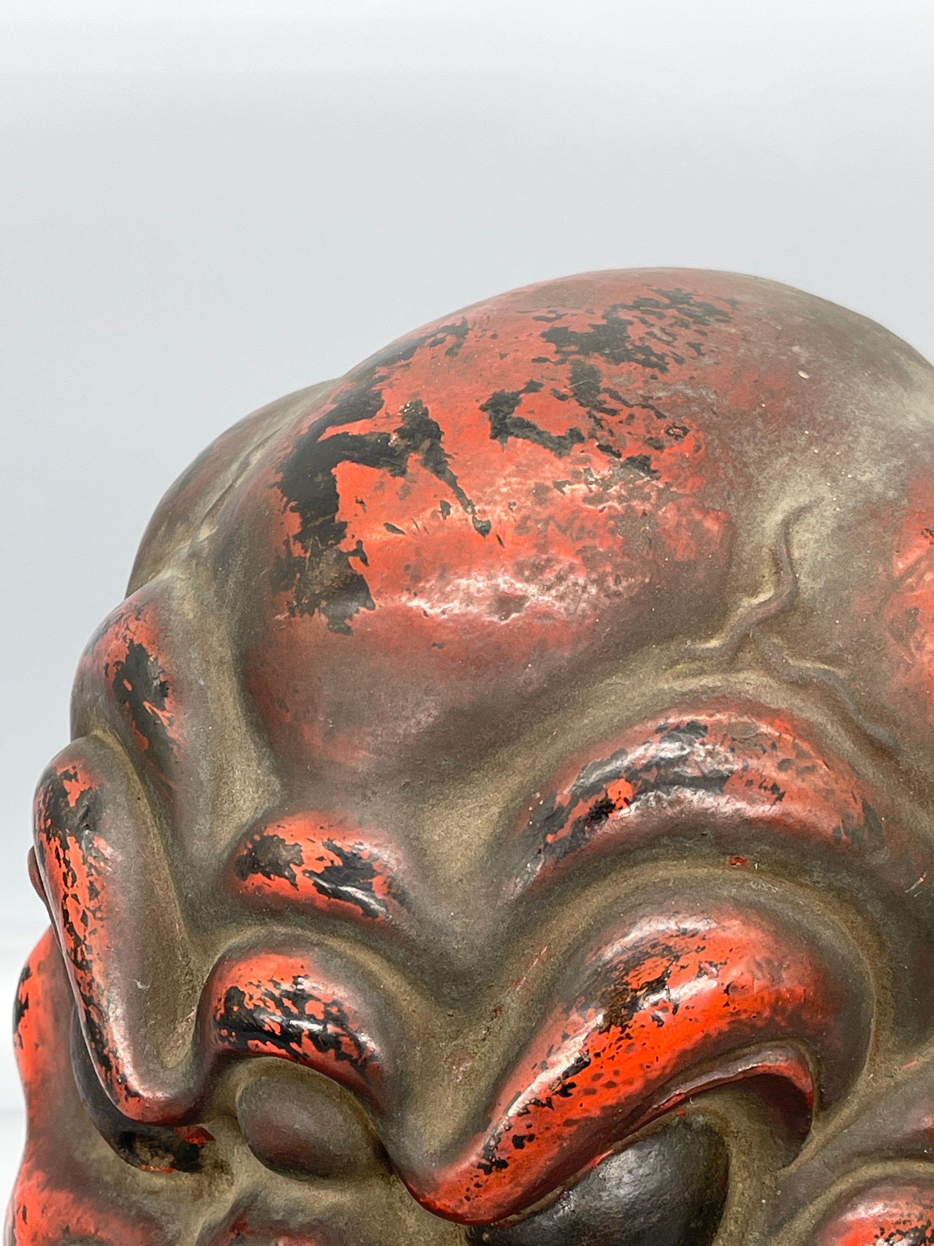 Vintage Japanese Bugaku Mask - Jido Mask