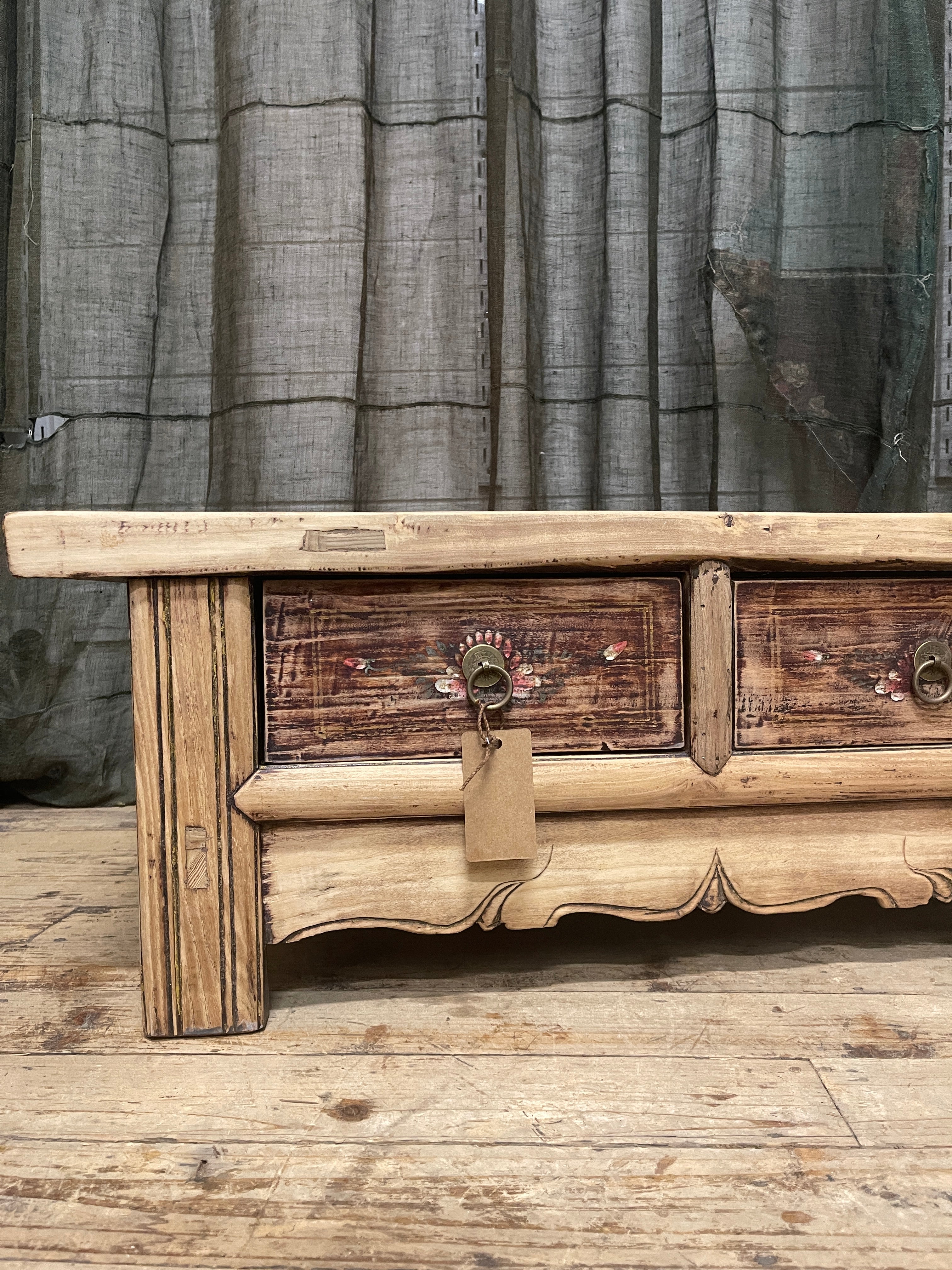 Provincial Chinese Low Table | Elm & Cypress