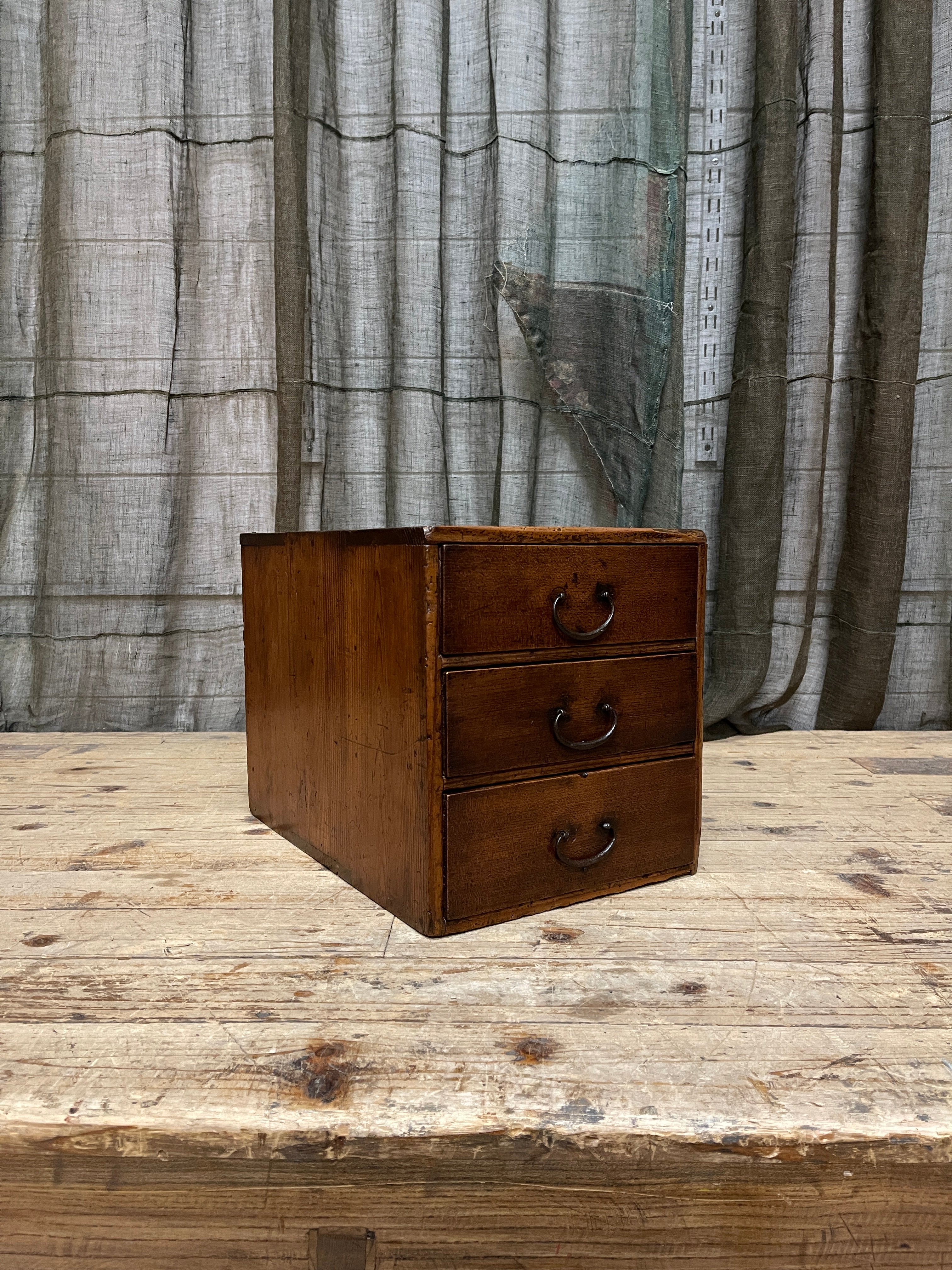 Japanese 3 Drawer Document Box - Cypress & Elm | Meiji