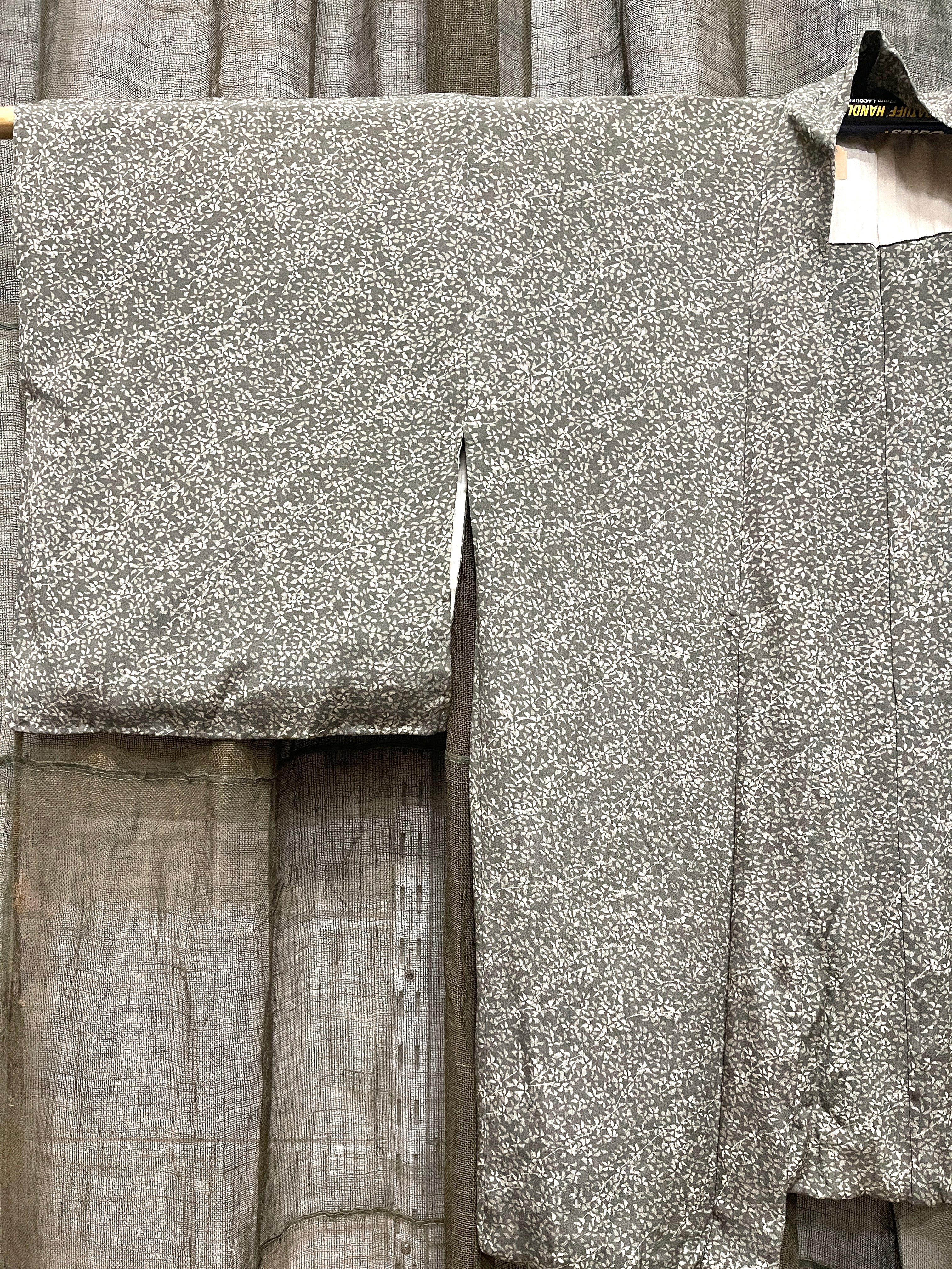 Japanese Haori-Kimono Jacket - Soft Drape Silk