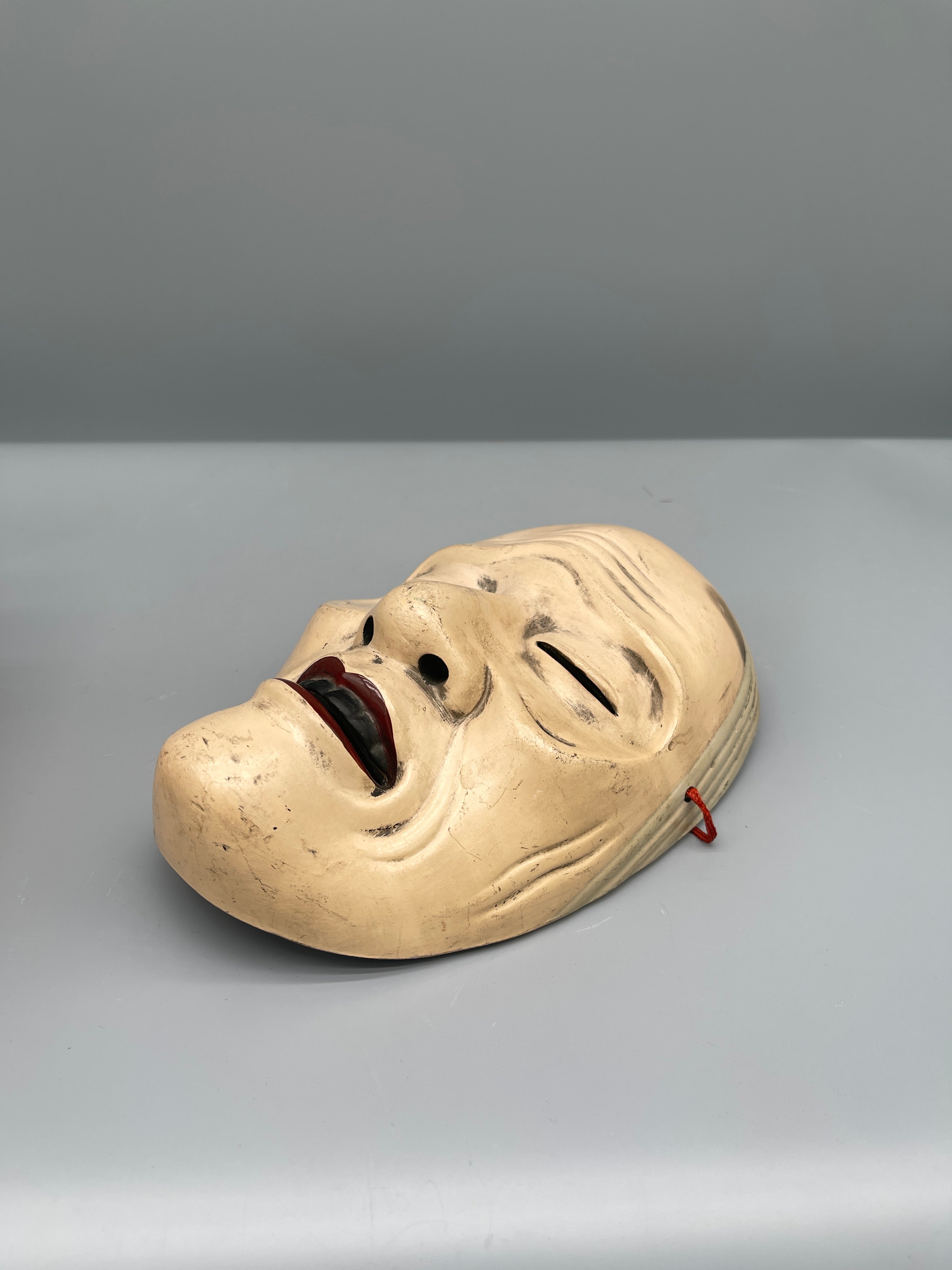 Vintage Japanese Noh Mask - Uba