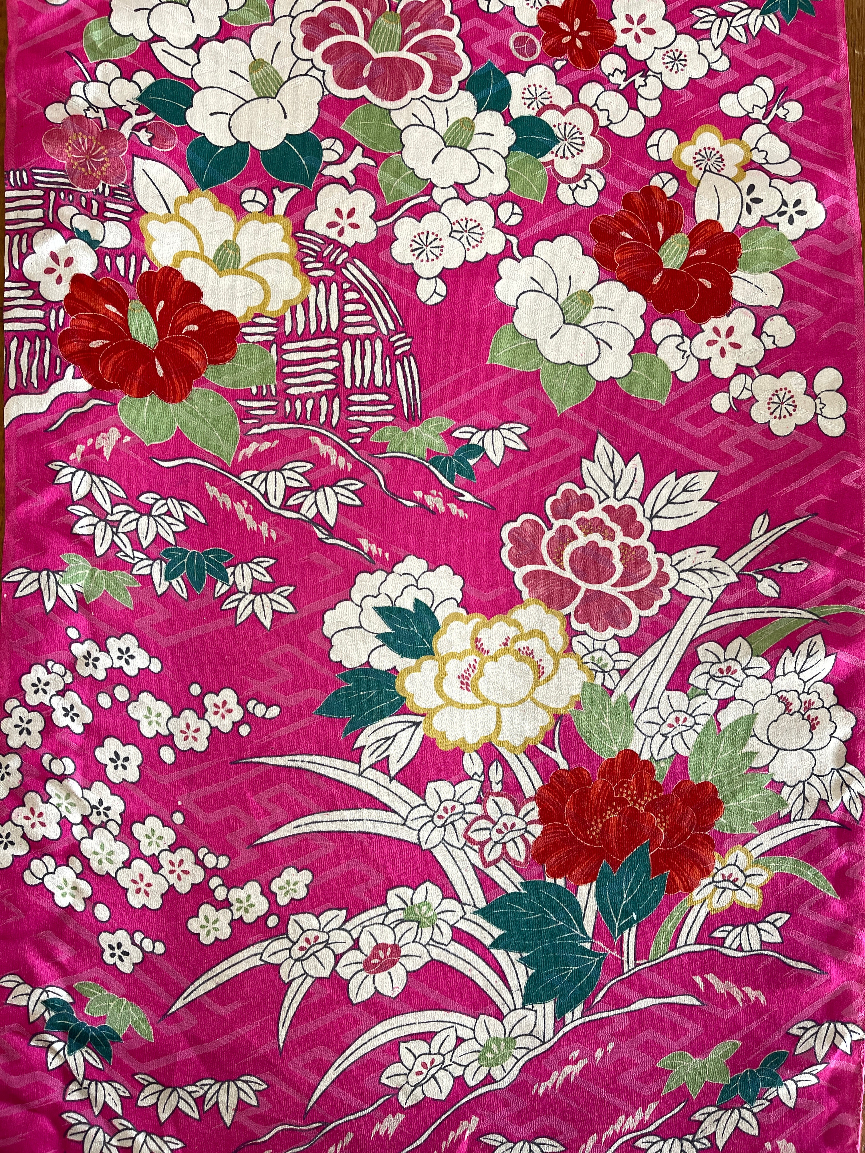 Japanese Silk Fabric By the meter